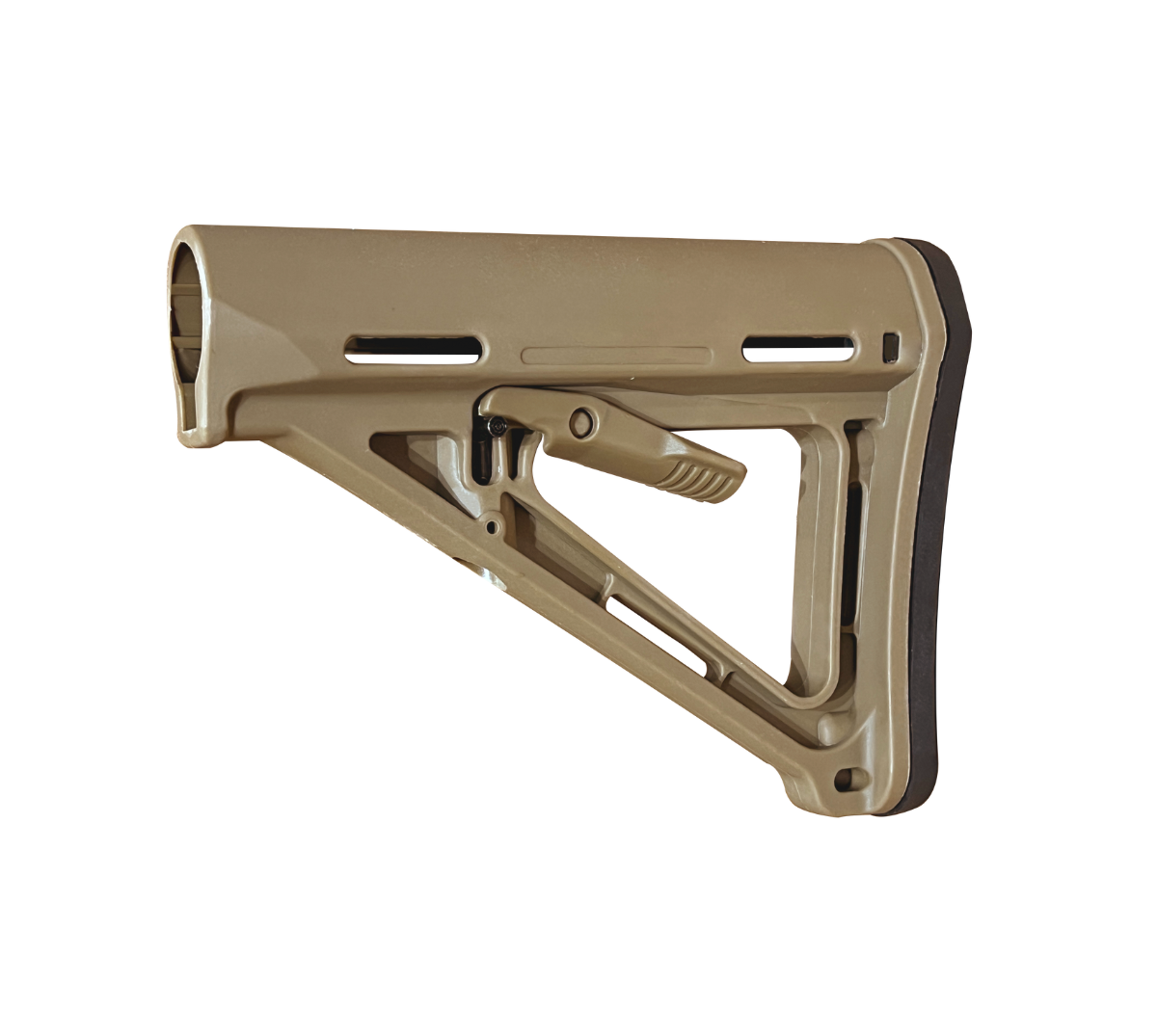 MOE Style Retractable Stock for M4/AR Gel Blaster - Tan