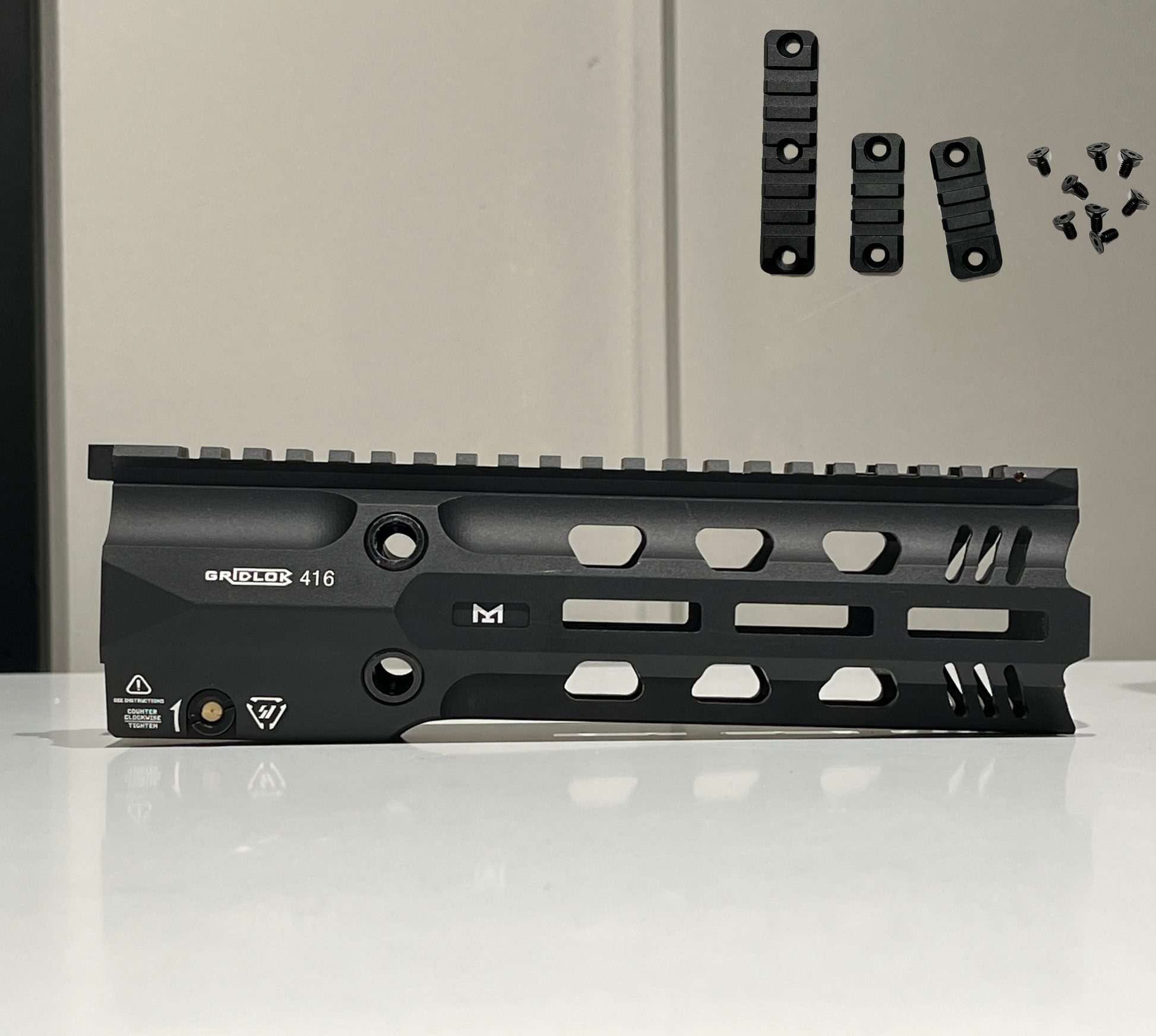 Strike Industries Gridlok Handguard for 416 Gel Blaster Model