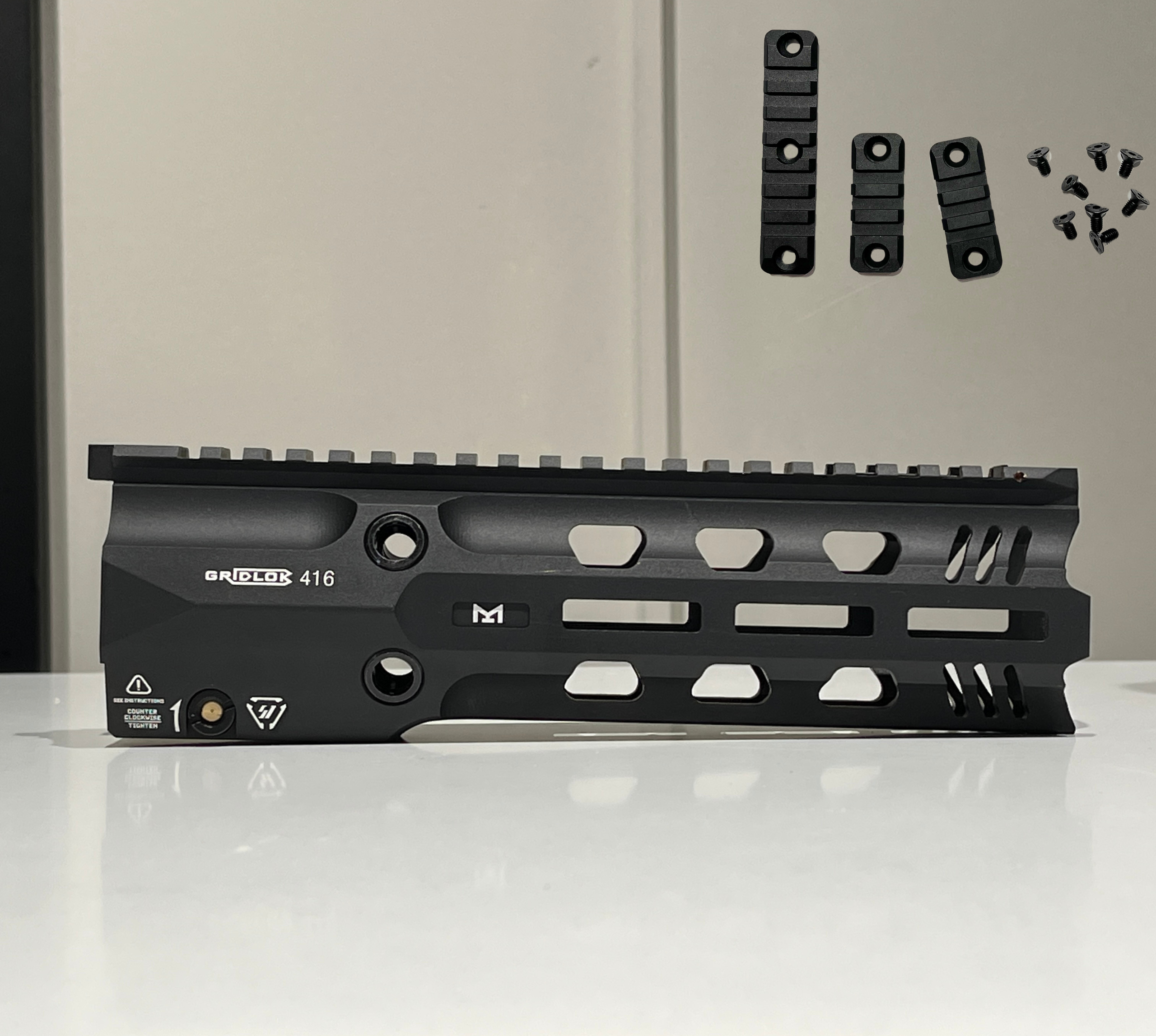 Strike Industries Gridlok Handguard for 416 Gel Blaster Model