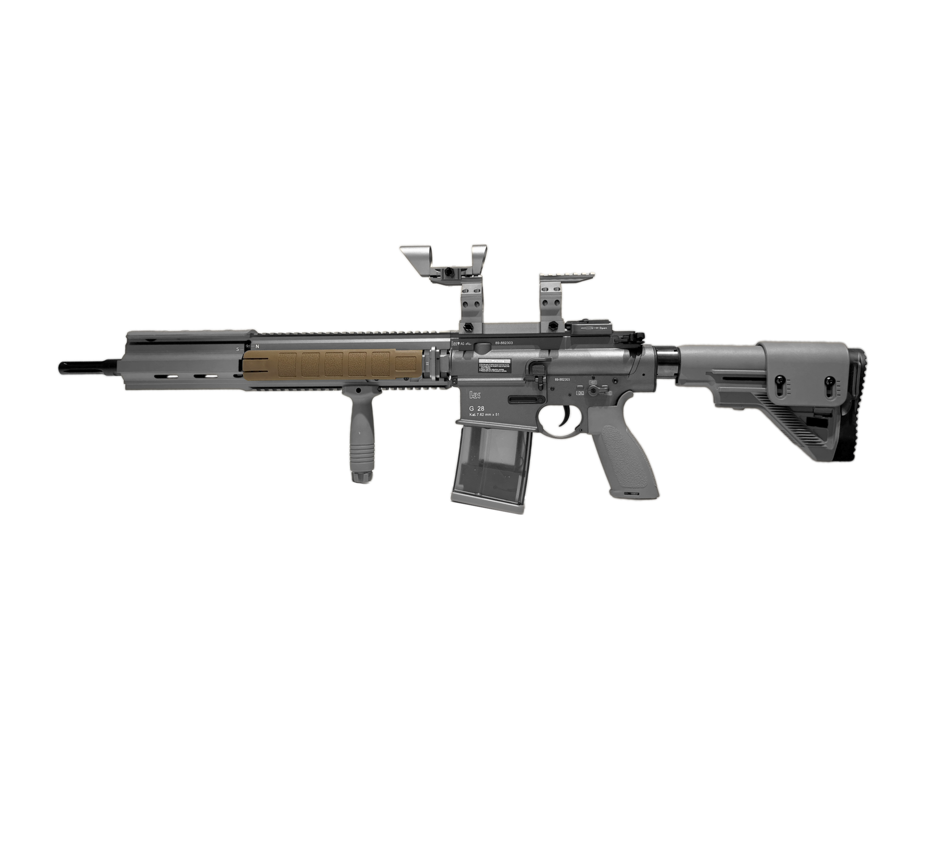 HK417 G28 Rail Cover Set