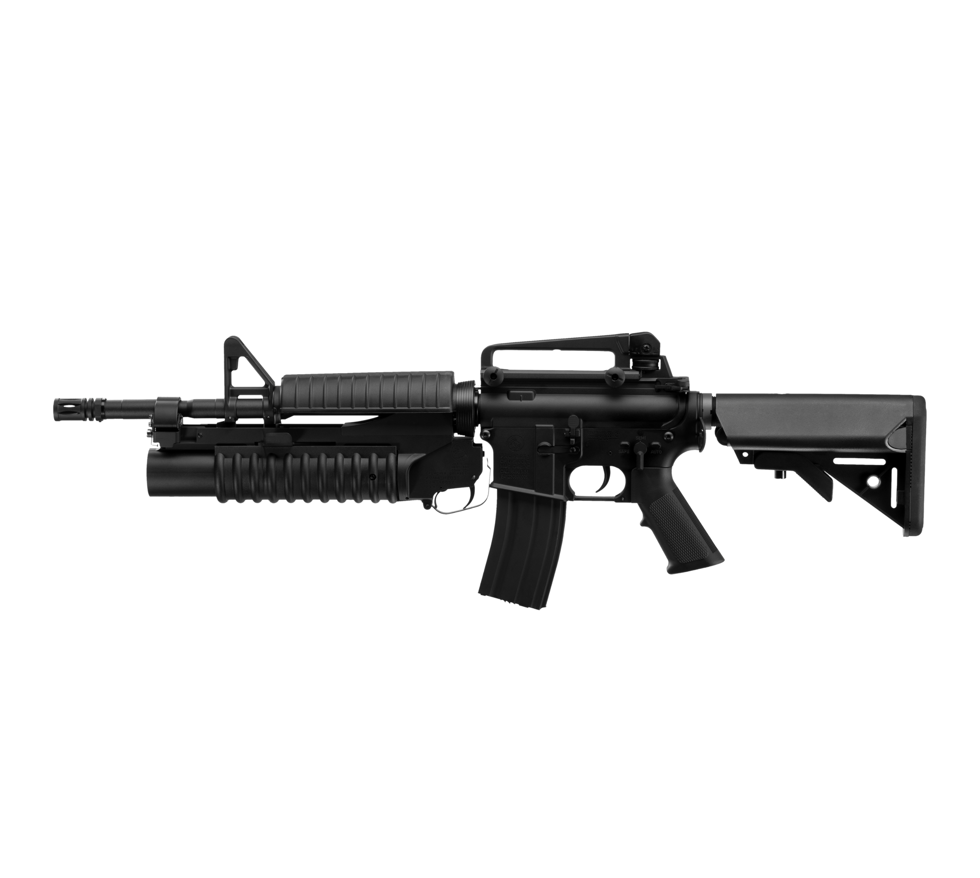 COLT M4A1 W/M 203 Launcher AEG Gel Blaster | E&C Ultra Line