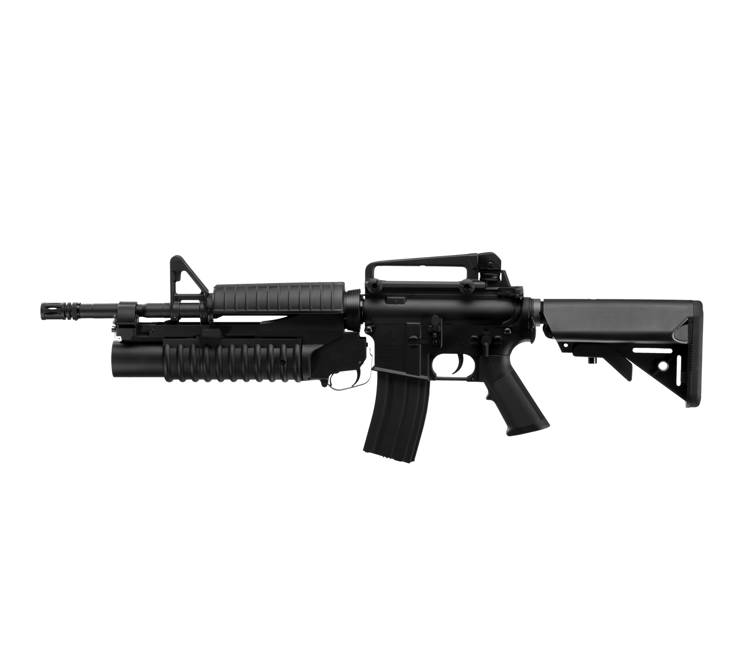 COLT M4A1 W/M 203 Launcher AEG Gel Blaster | E&C Ultra Line
