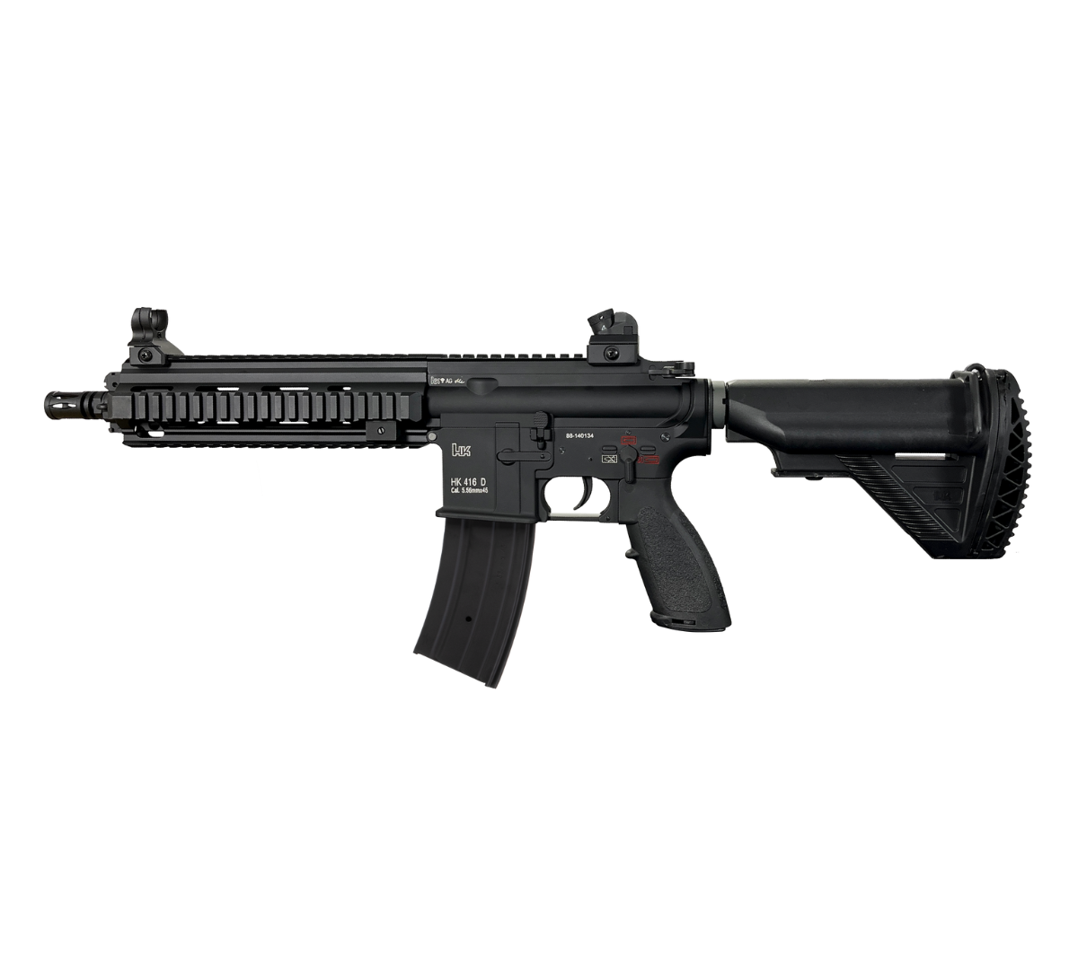 HK416D Ver2. AEG Gel Blaster Replica | E&C Ultra Line - Black