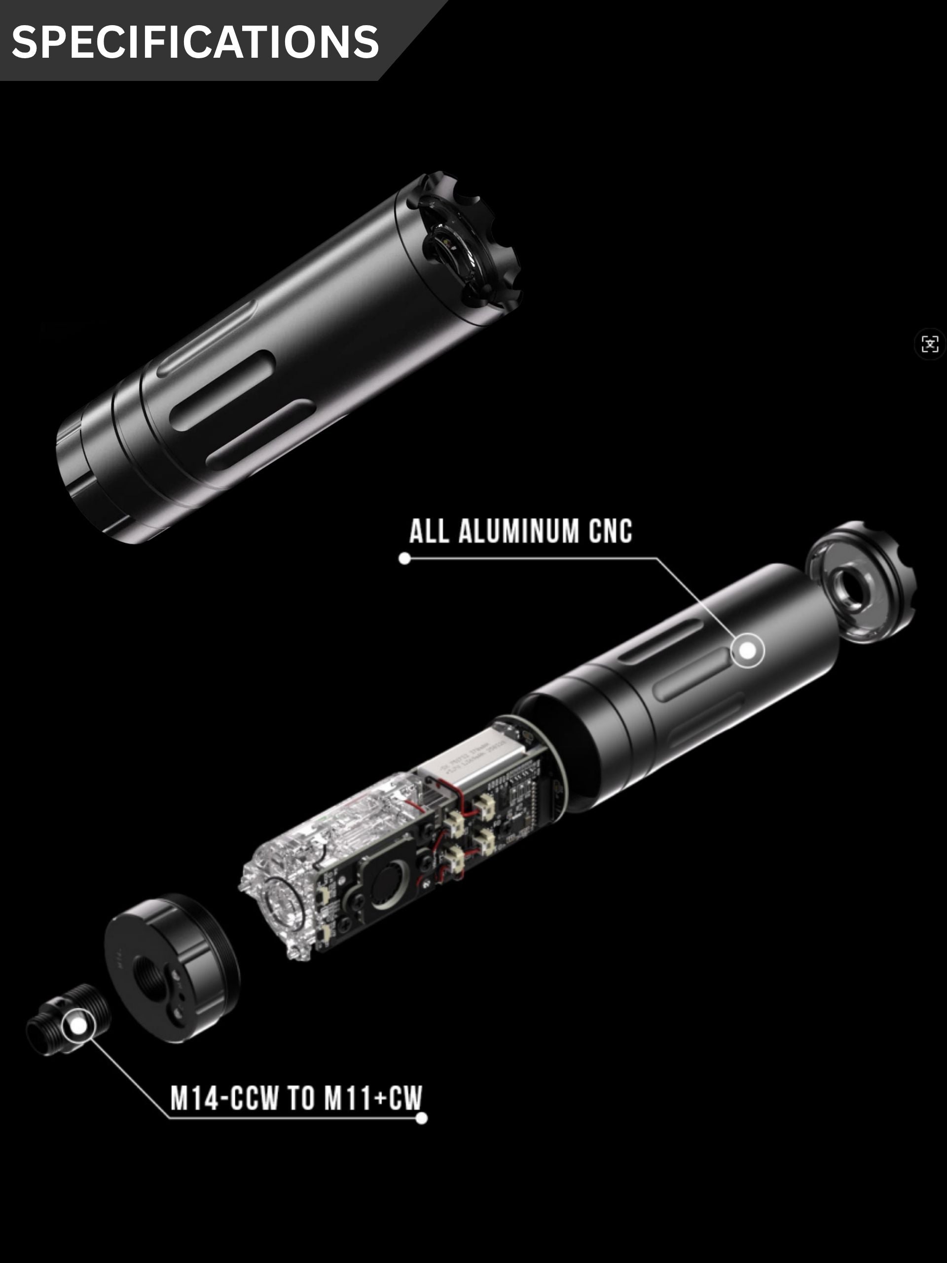 Eshooter Flare Smoky BT: Gel Blaster Tracer Unit