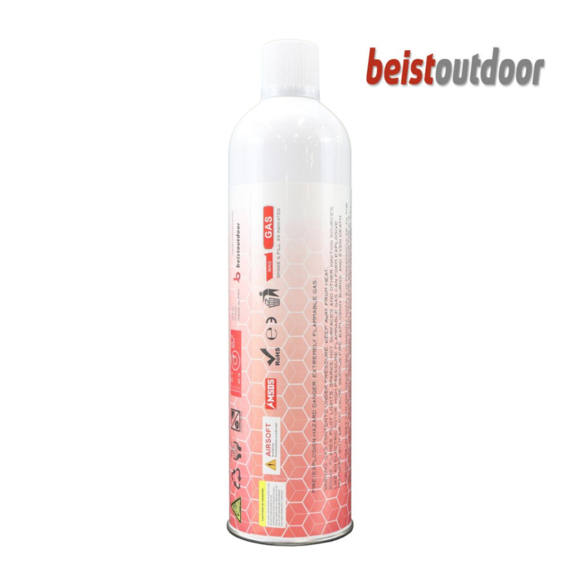 BeistOutdoor Green Gas 14kg pressure (1000ml) for Gel Blasters
