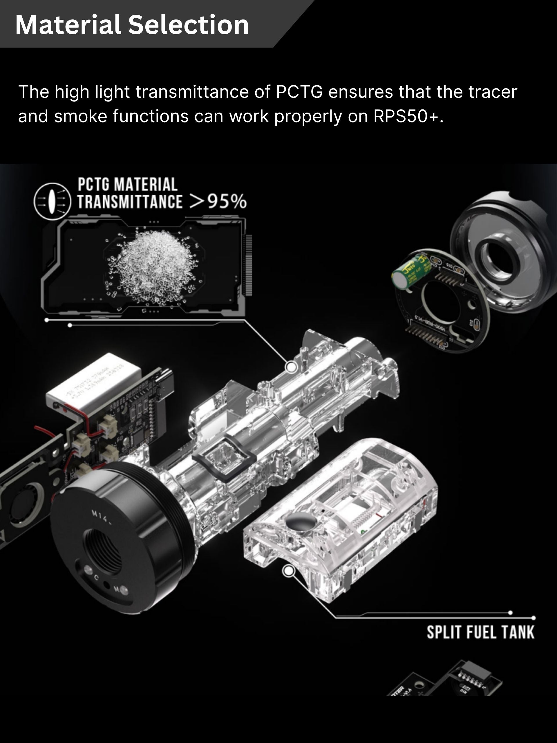 Eshooter Flare Smoky BT: Gel Blaster Tracer Unit