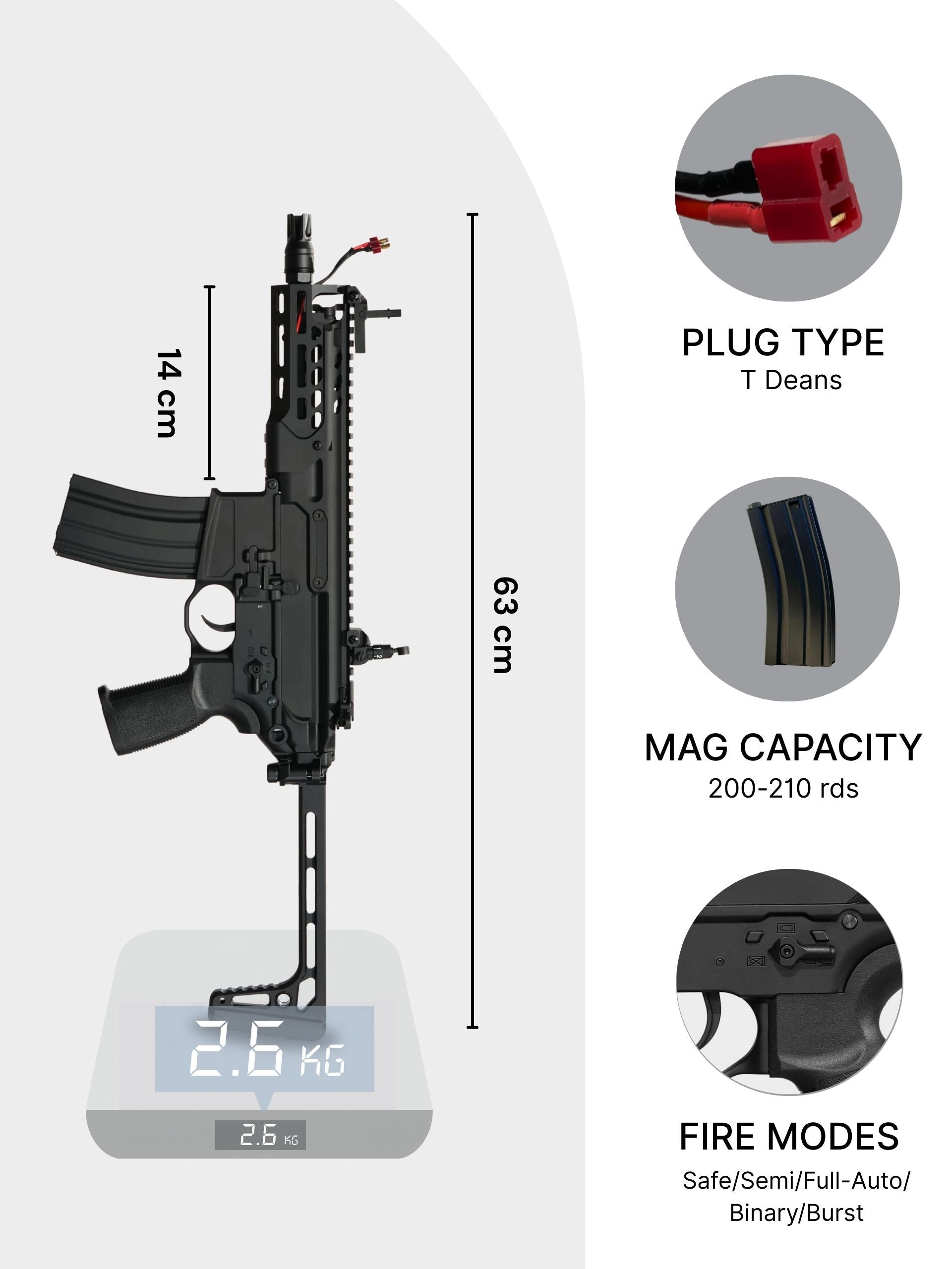 ACX LT Gel Blaster – 6.75″ | Apex Force Ultra Line