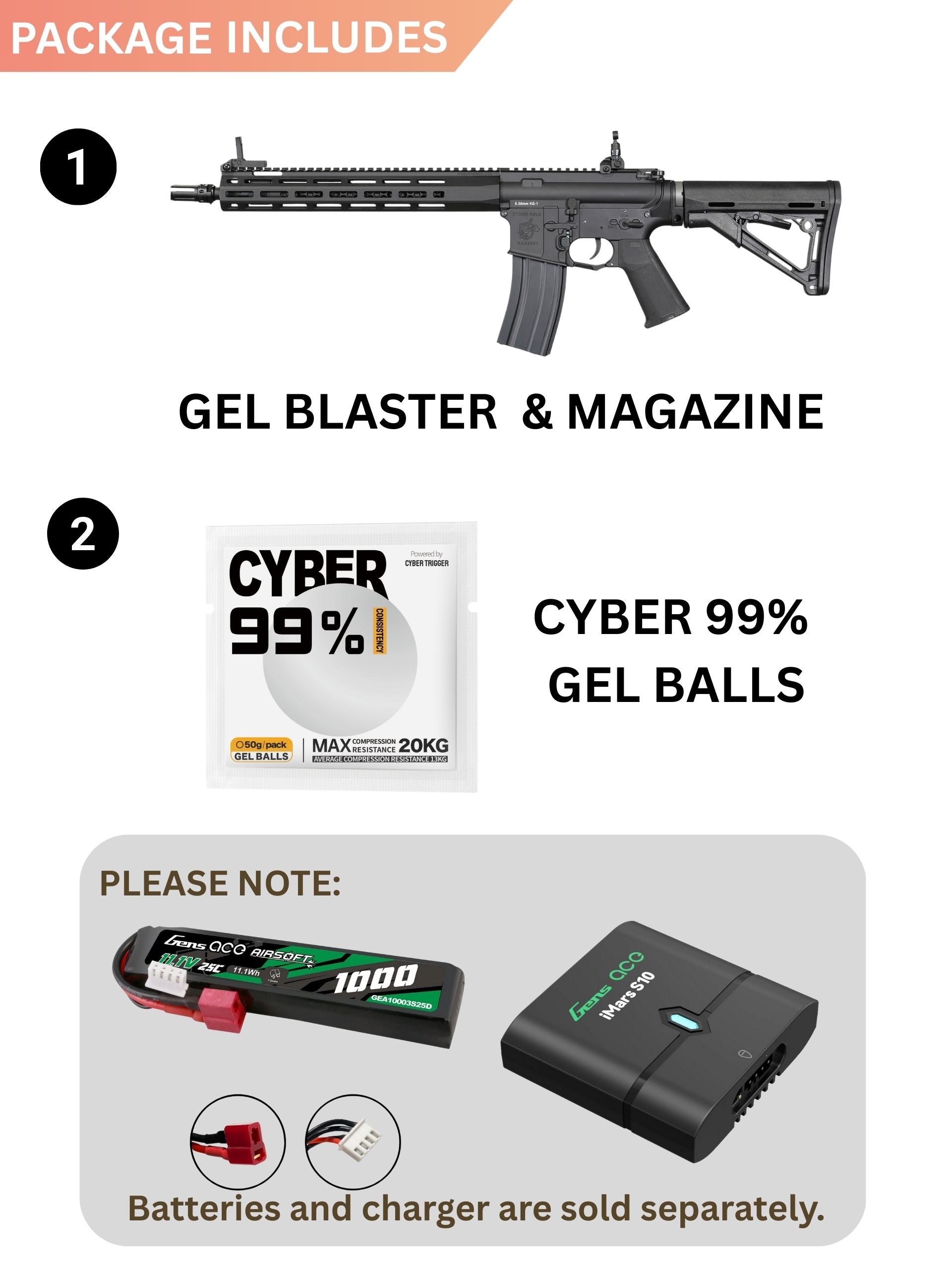 KAC KS-1 AEG Gel Blaster | E&C Ultra Line