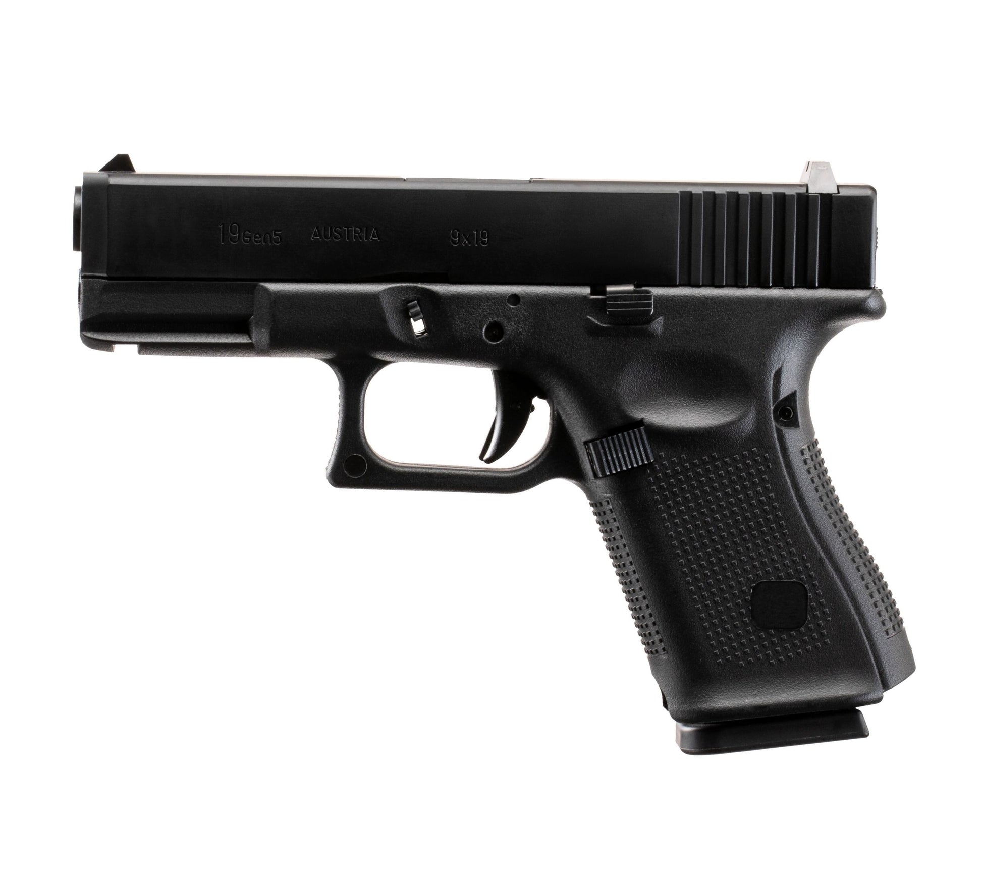 E&C G19 Gen5 GBB Pistol Gel Blaster - Black