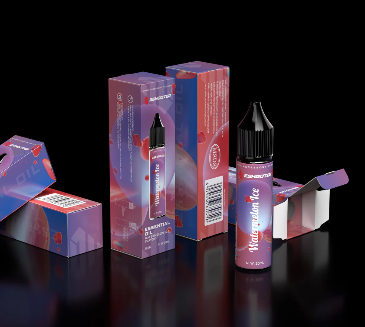 Eshooter Essential Oil for Flare Smoky Tracer Unit - Watermelon Ice