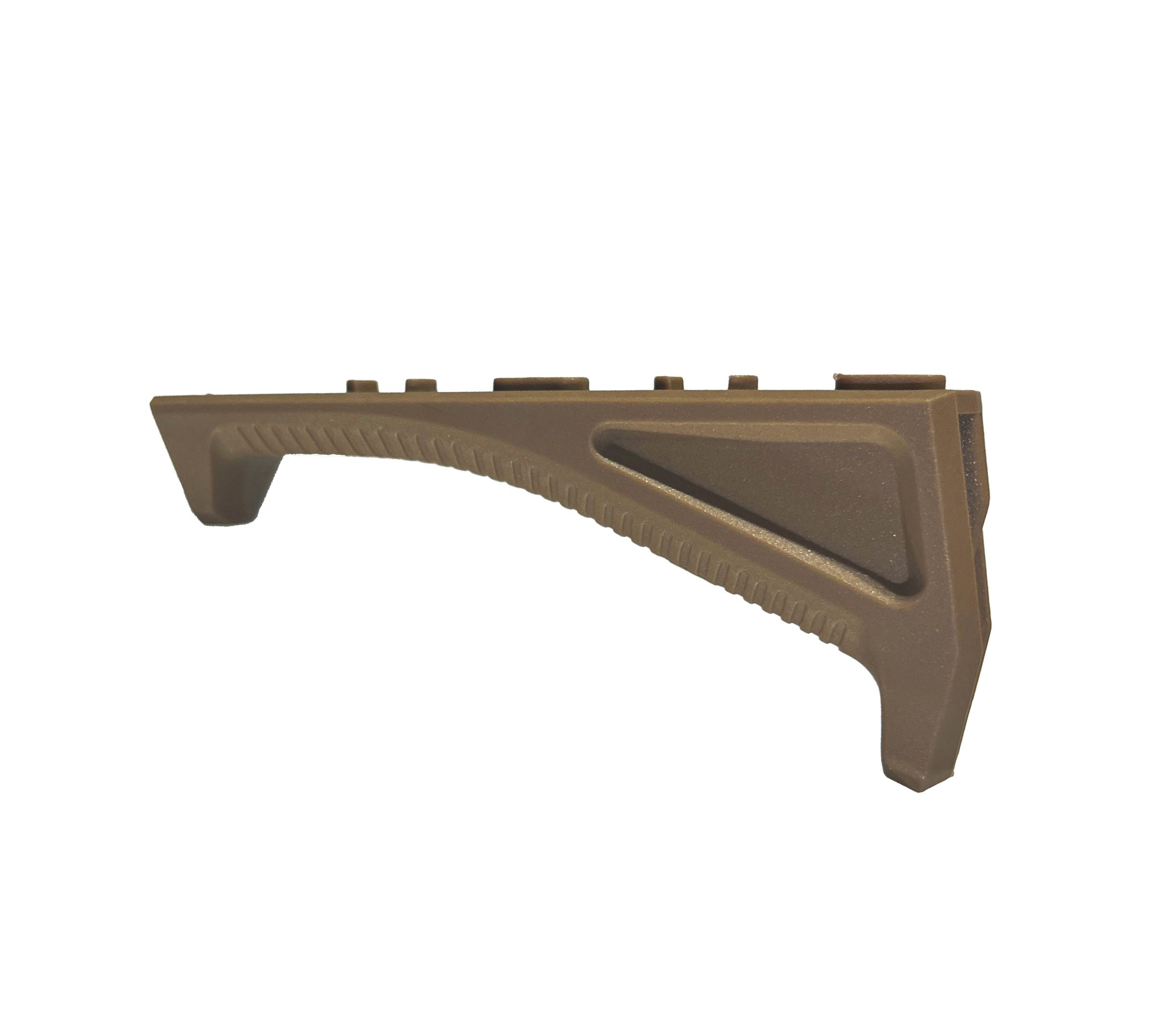 Nylon M-LOK AFG-Angled Foregrip for Gel Blasters - Tan