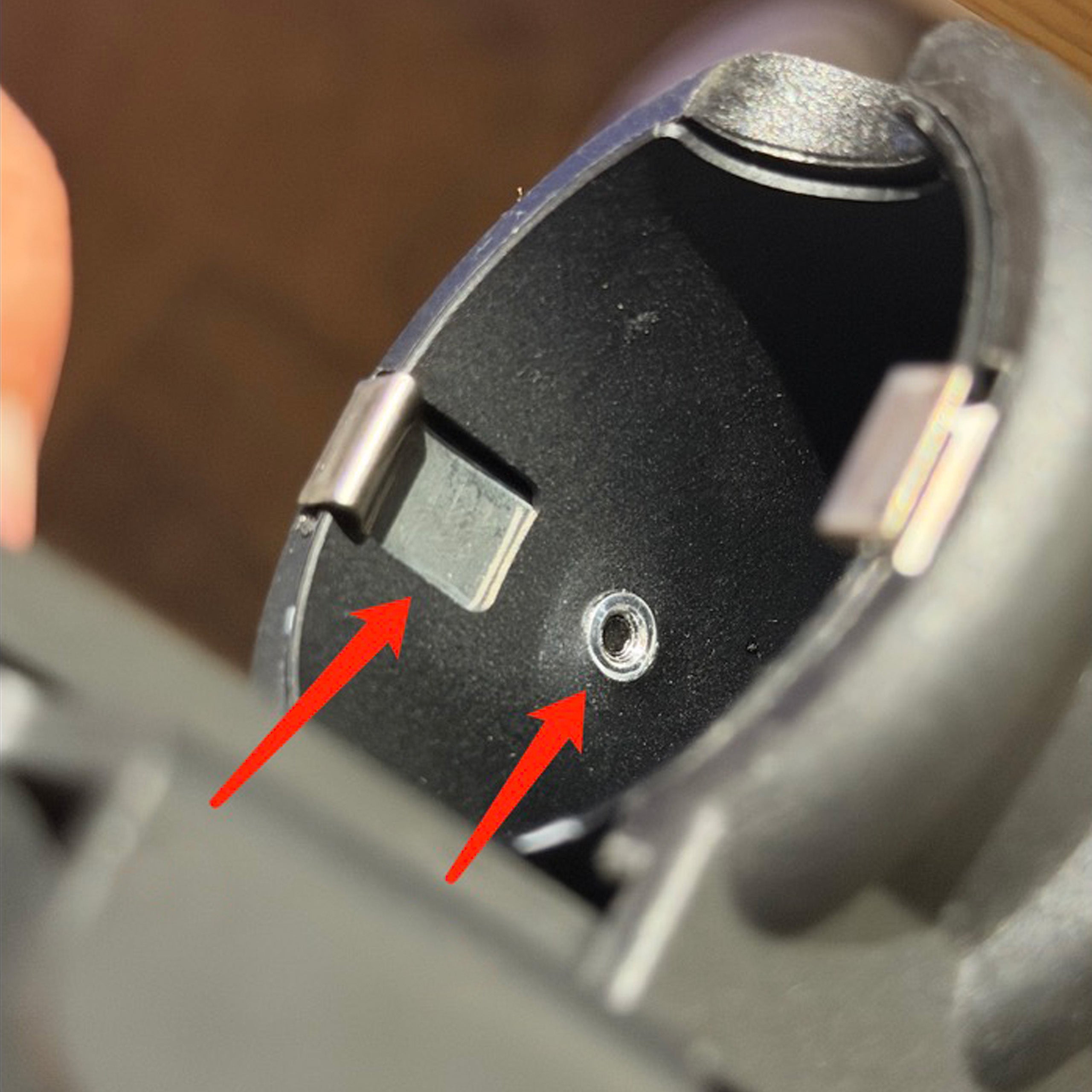 Retaining clip for M203 Grenade Launcher Gel Blaster