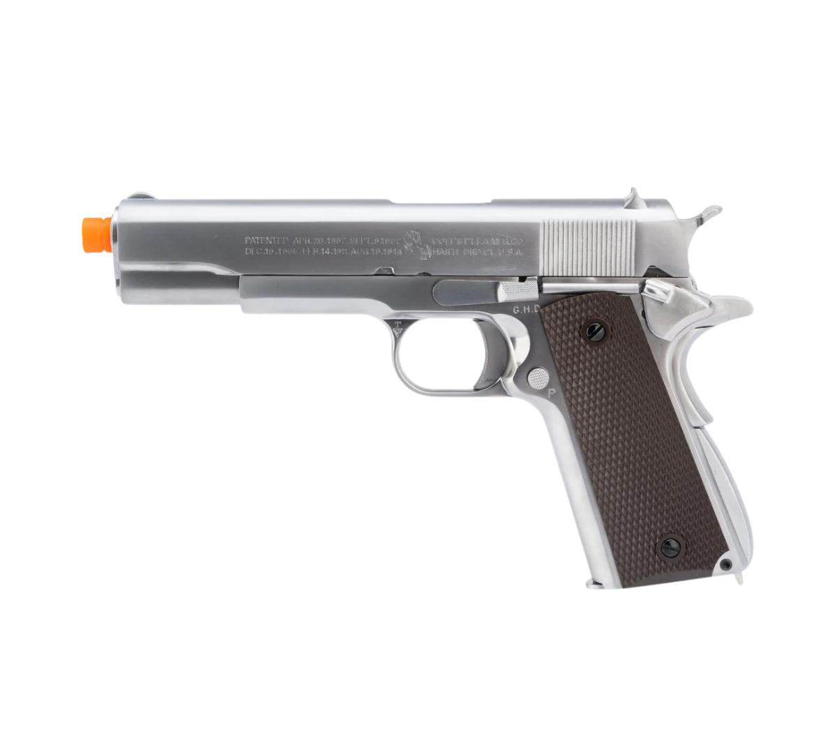 Cybergun Colt Licensed 1911 GBB Gel Blaster Replica - Silver
