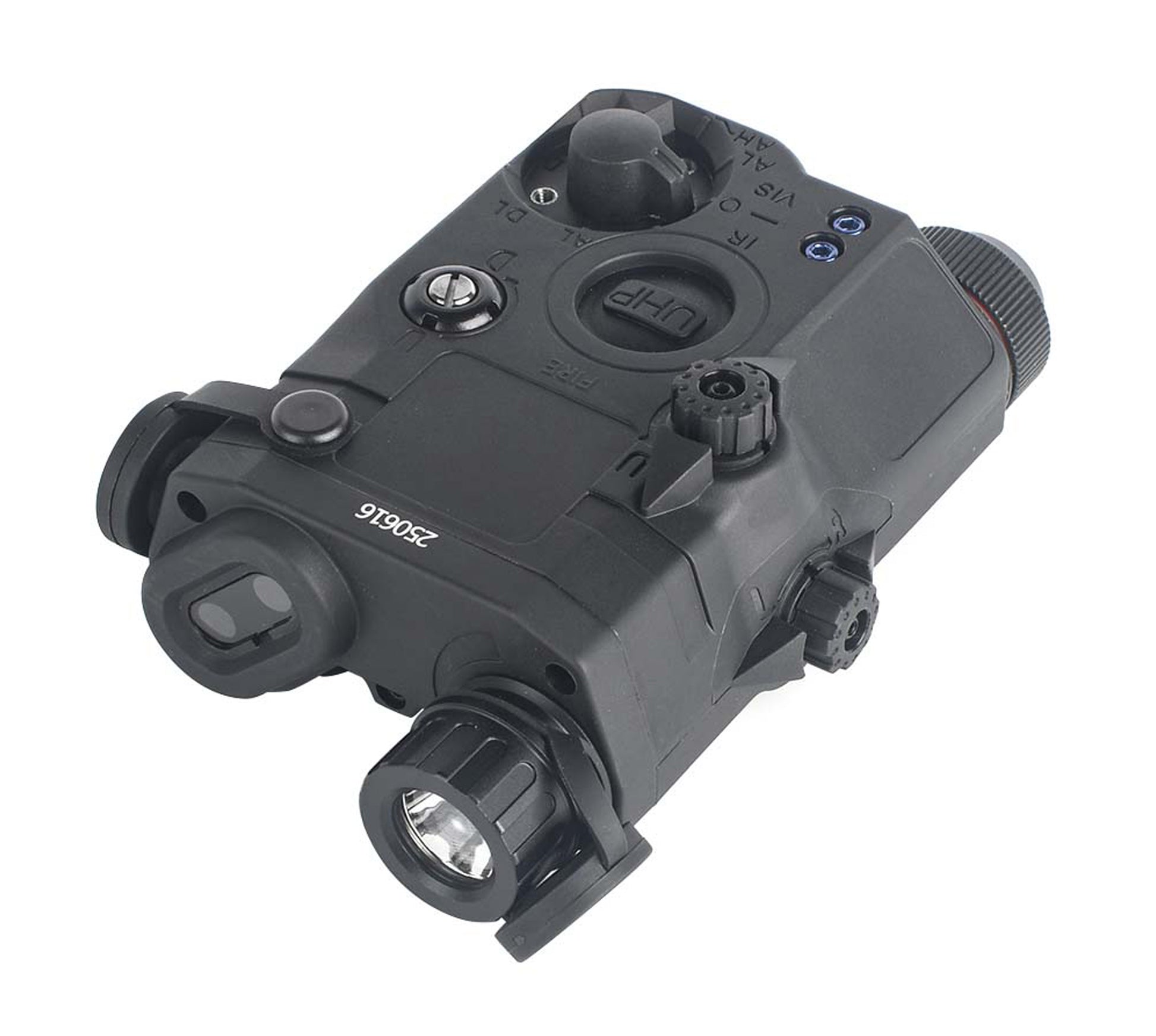 PEQ15 LA5-C UHP Integrated Green Laser/ IR Pointer / LED Flashlight Aiming Device - Black