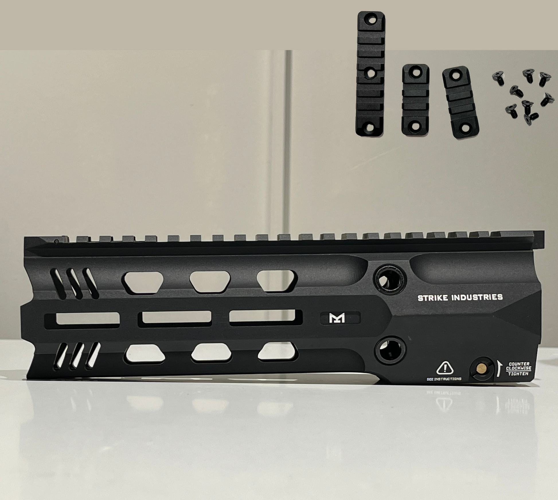 Strike Industries Gridlok Aluminium Alloy Handguard for 416 Gel Blaster Model
