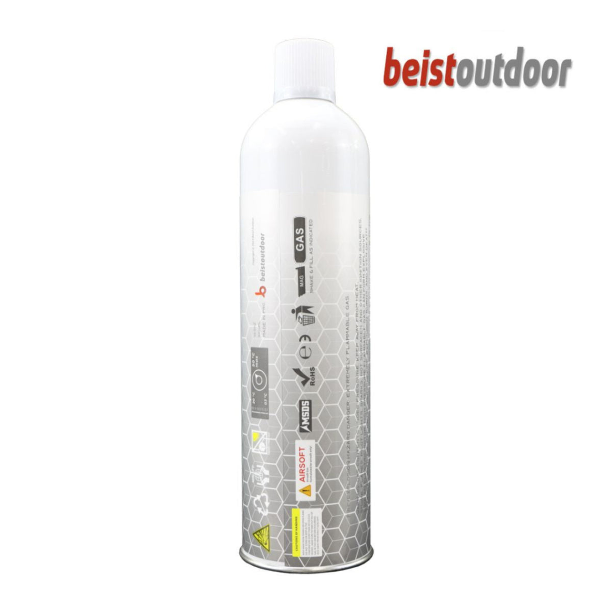 BeistOutdoor Green Gas 19kg pressure (1000ml) for Gel Blasters
