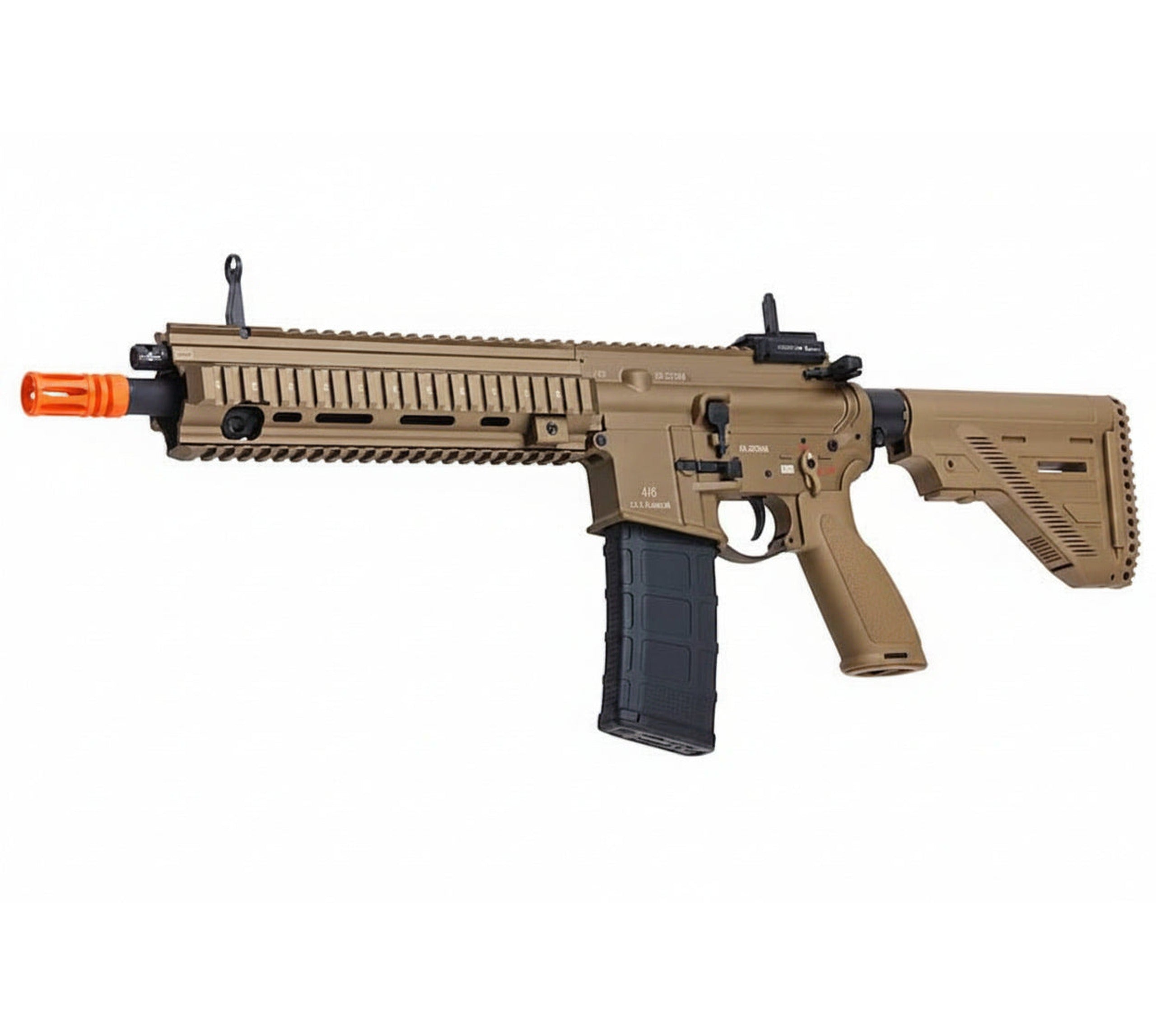GM HK416A5 MWS Gas Gel Blaster Rifle - Tan