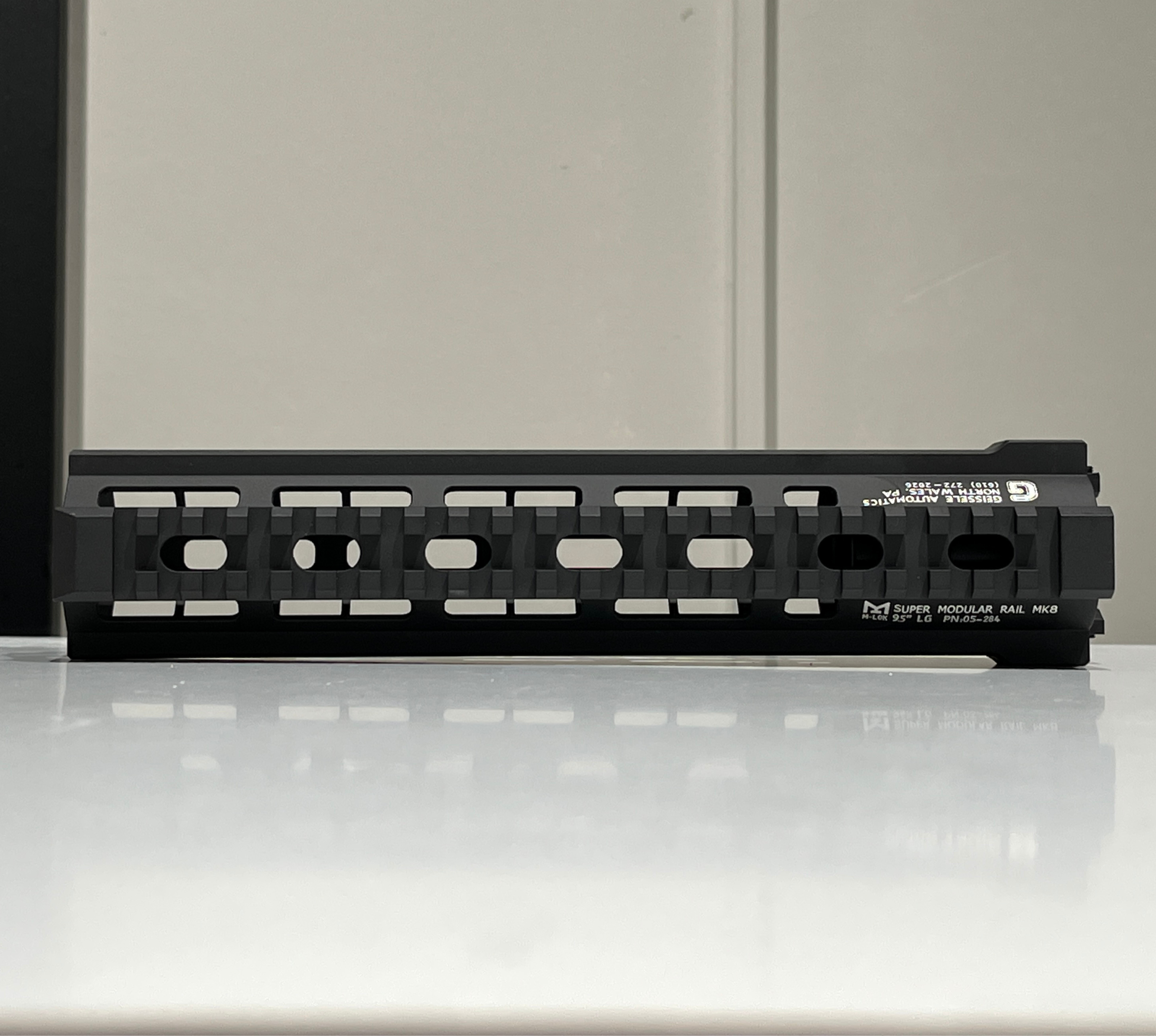 Geissele 9.5 INCH MK8 Super Modular Rail M-LOK Handguard For Gel Blaster