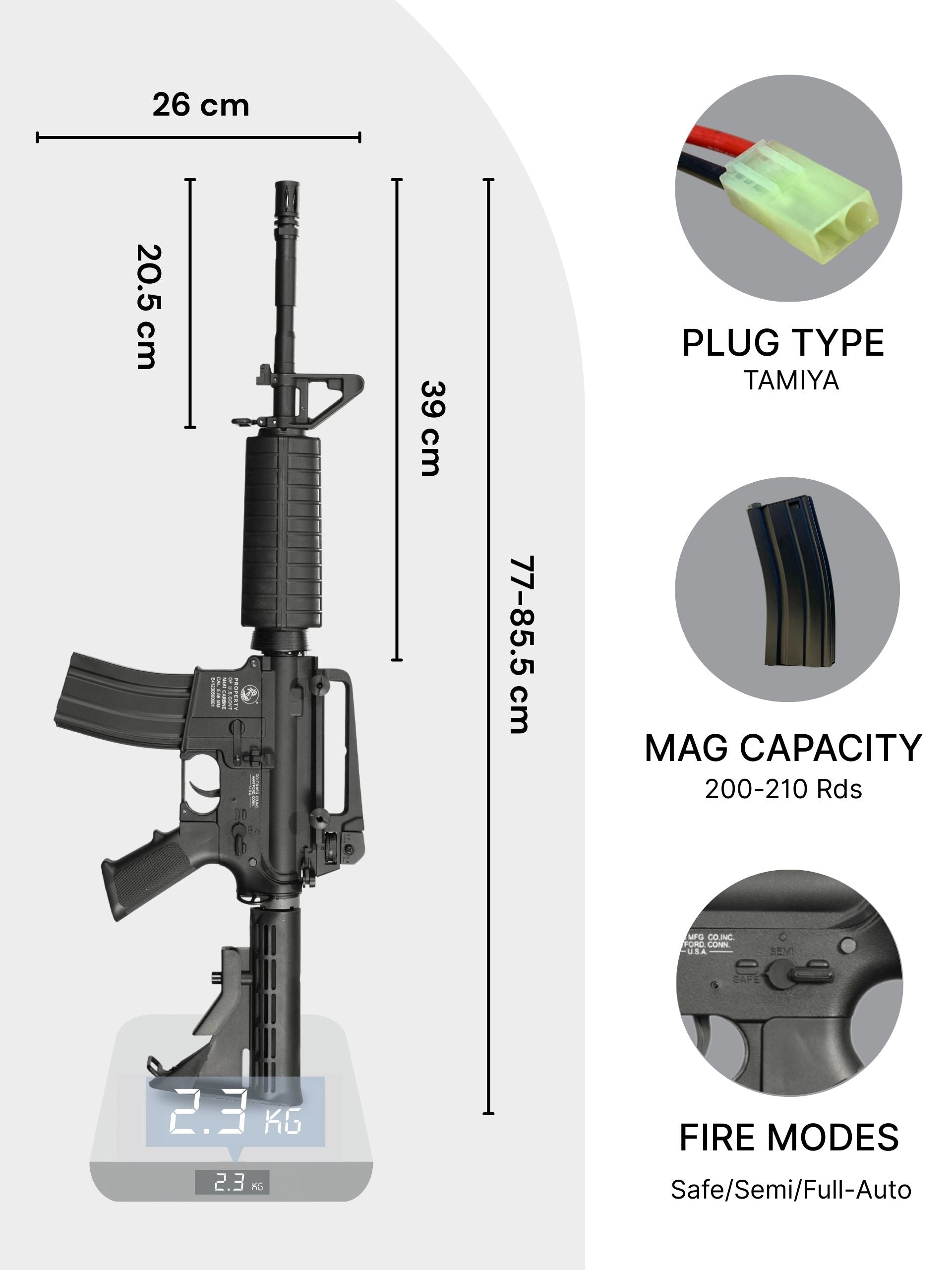 Colt M4A1 Carbine AEG Gel Blaster | E&C Value Line