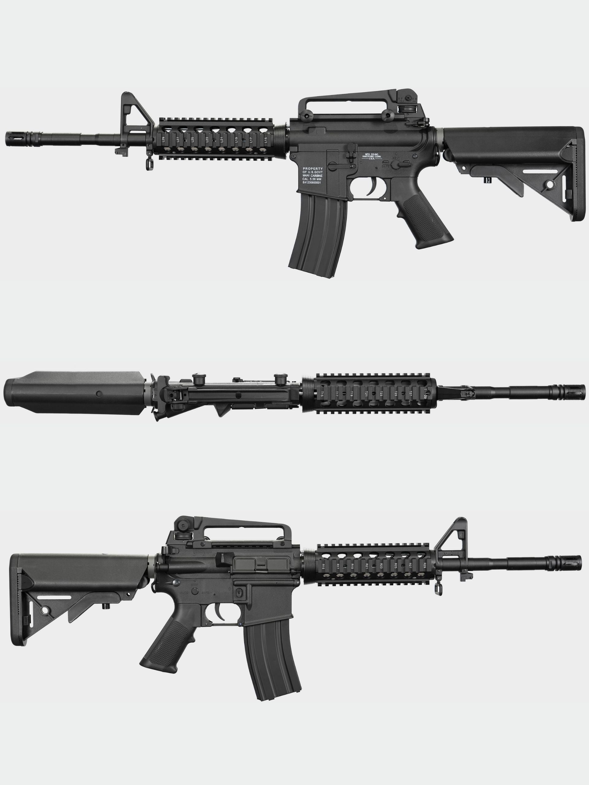 COLT M4A1 RIS AEG Gel Blaster| E&C Value Plus
