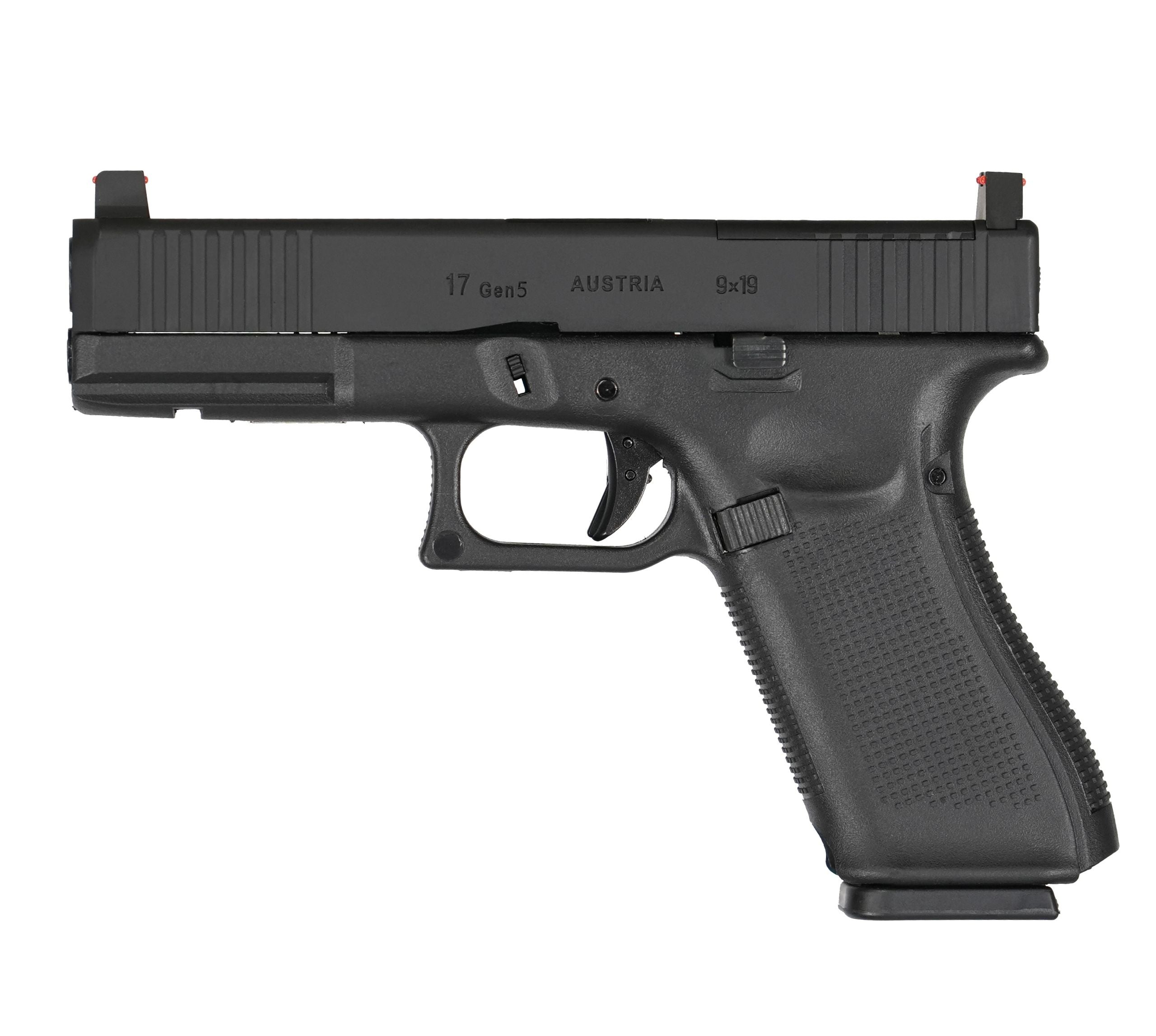 E&C G17 Gen5 MOS GBB Pistol Gel Blaster - Black