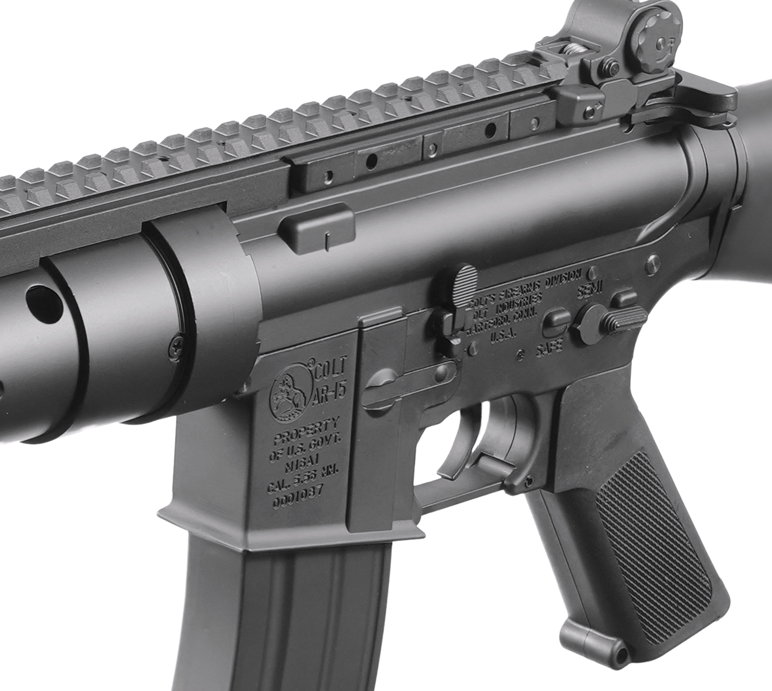 E&C MK12 Mod 0 SPR AEG Gel Blaster | M16A1 Receiver & A2 Stock