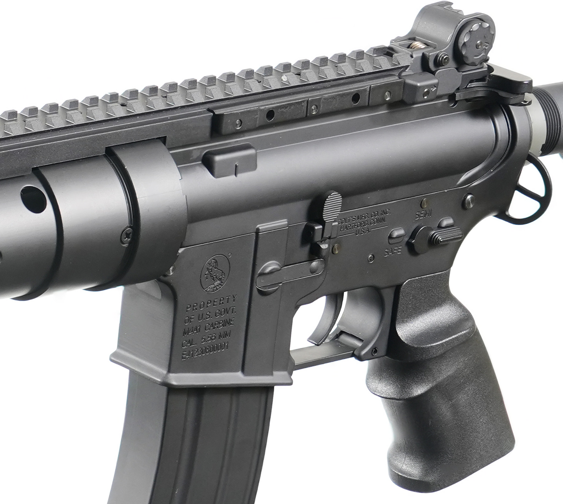 E&C MK12 Mod 0 SPR AEG Gel Blaster | M4A1 Receiver & Crane Stock