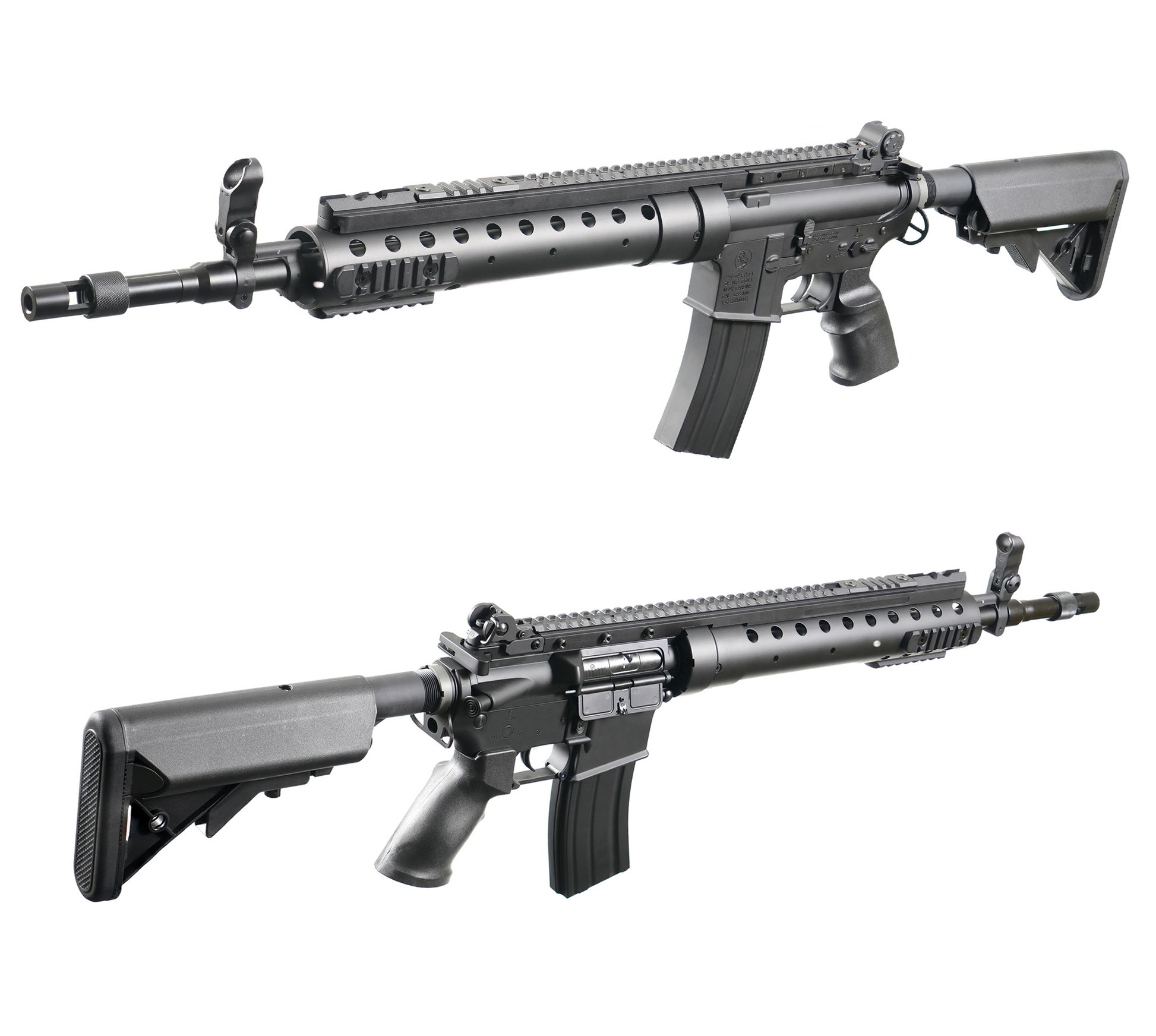 E&C MK12 Mod 0 SPR AEG Gel Blaster | M4A1 Receiver & Crane Stock