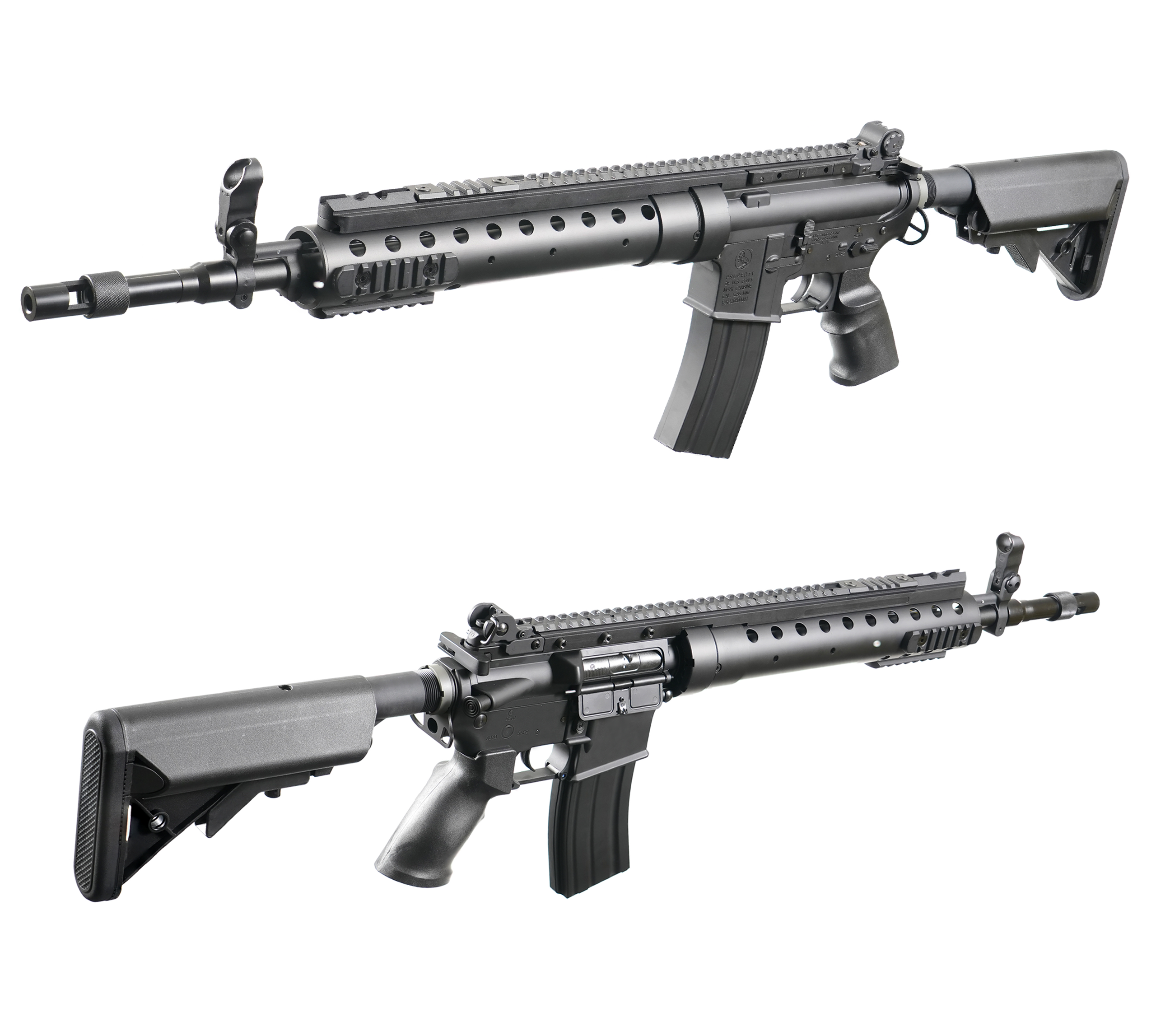 E&C MK12 Mod 0 SPR AEG Gel Blaster | M4A1 Receiver & Crane Stock