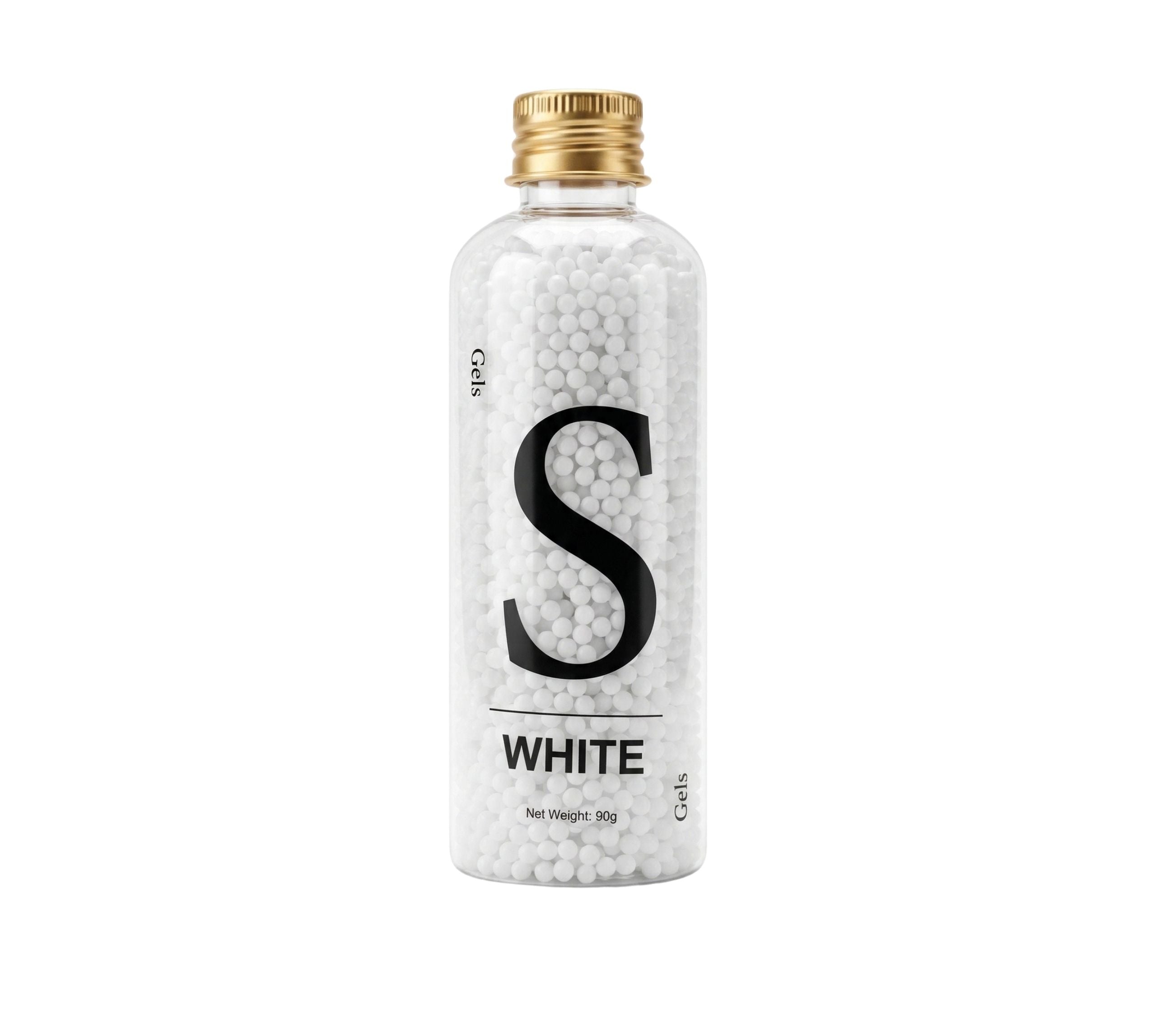 SUPER White Hard Gel Balls -90g - 1