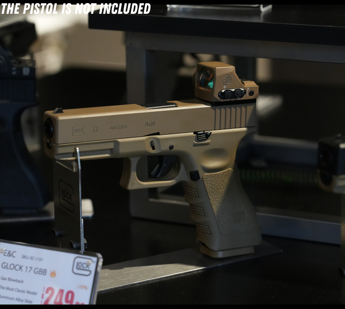 Sig Sauer Romeo-X 1x24mm Gel Blaster Red Dot Sight - Tan