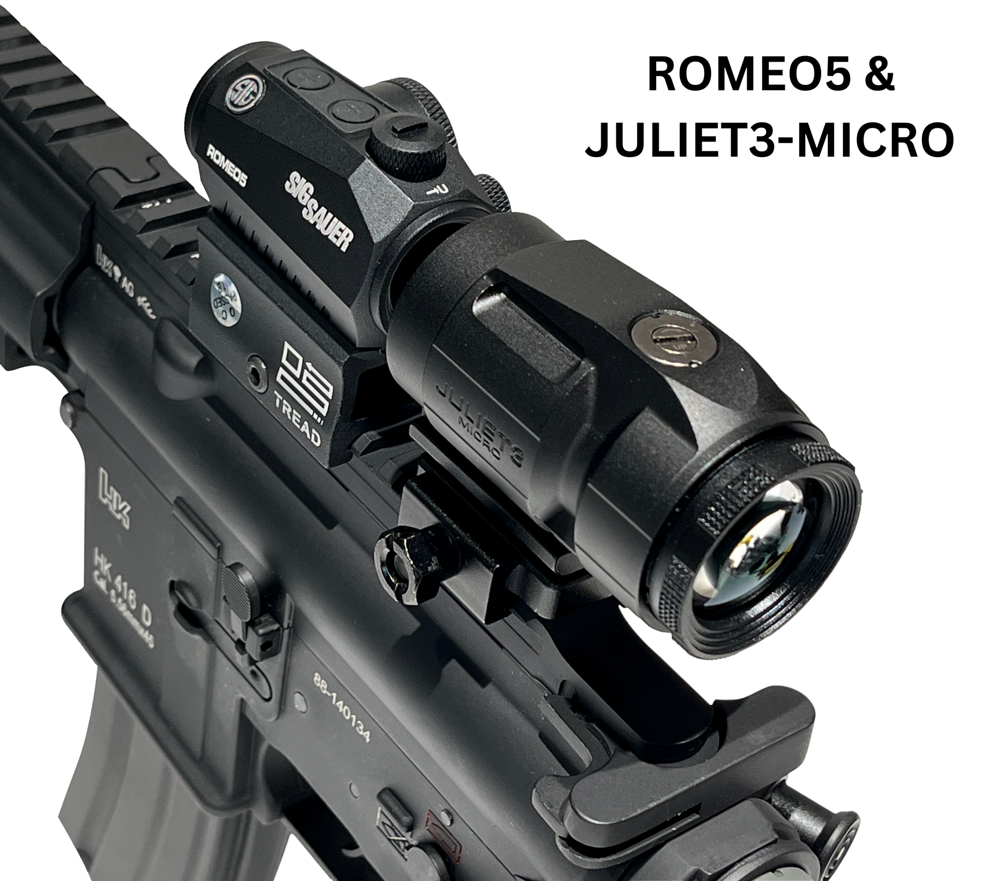 SIG Sauer JULIET3-Micro 3x22mm Gel Blaster Magnifier W/ Push-button Mount
