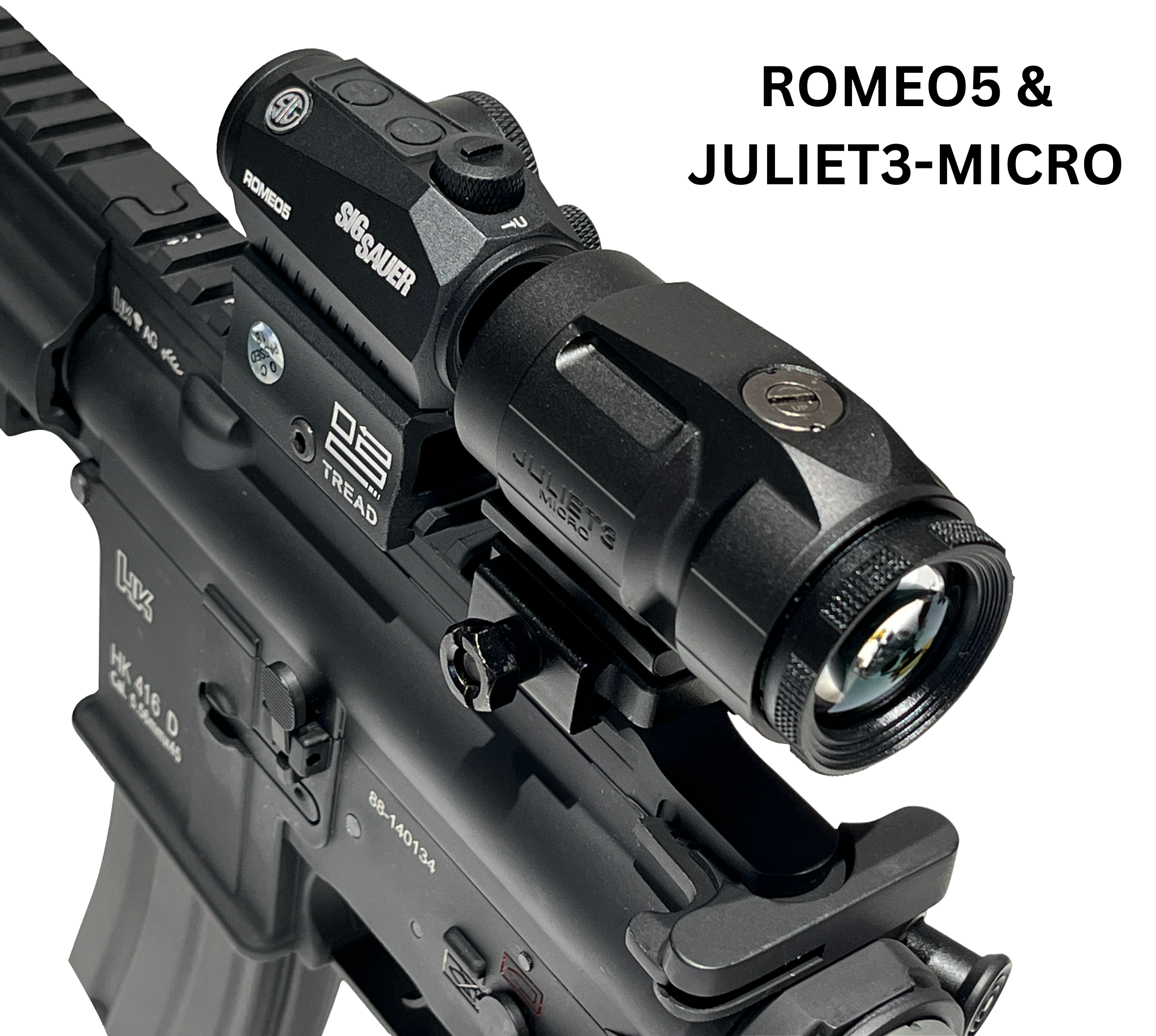 SIG Sauer JULIET3-Micro 3x22mm Gel Blaster Magnifier W/ Push-button Mount