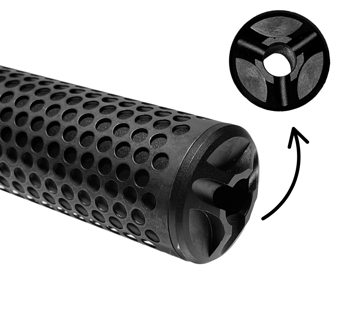 Gel Blaster Mock KAC QDC Suppressor