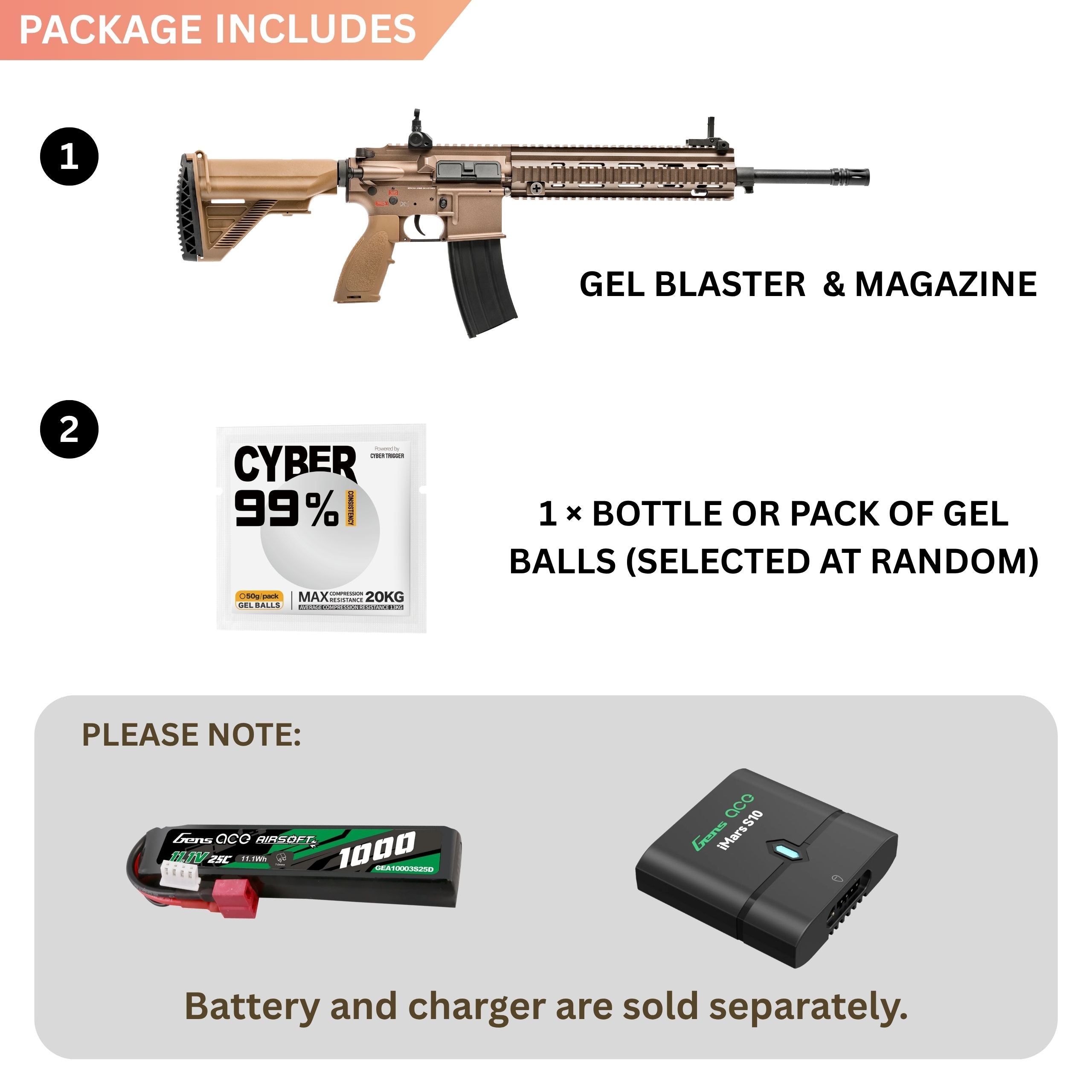 416 M27 IAR AEG Gel Blaster Replica | E&C Ultra Line
