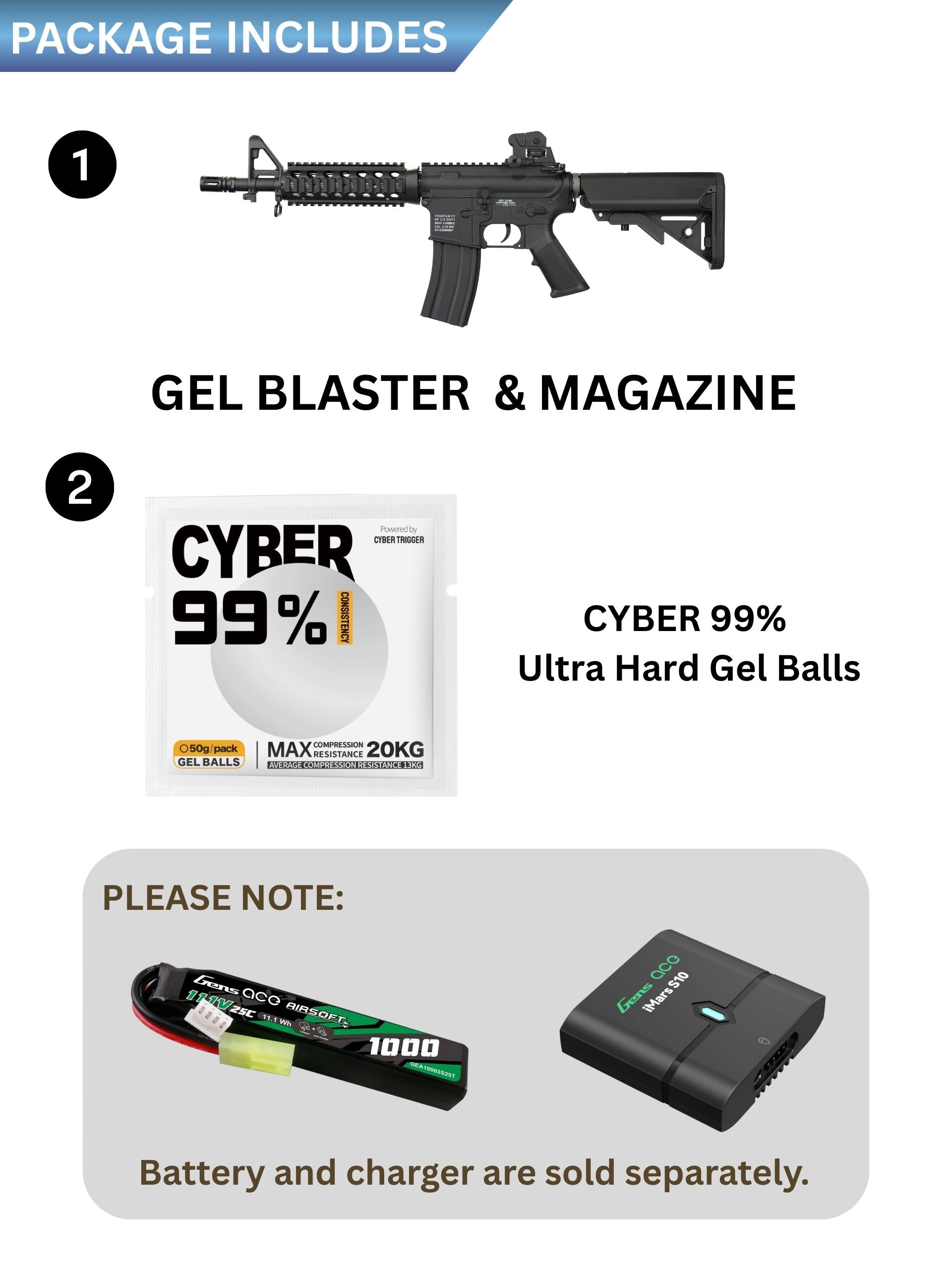 COLT M4A1 AEG Gel Blaster | E&C Value Line