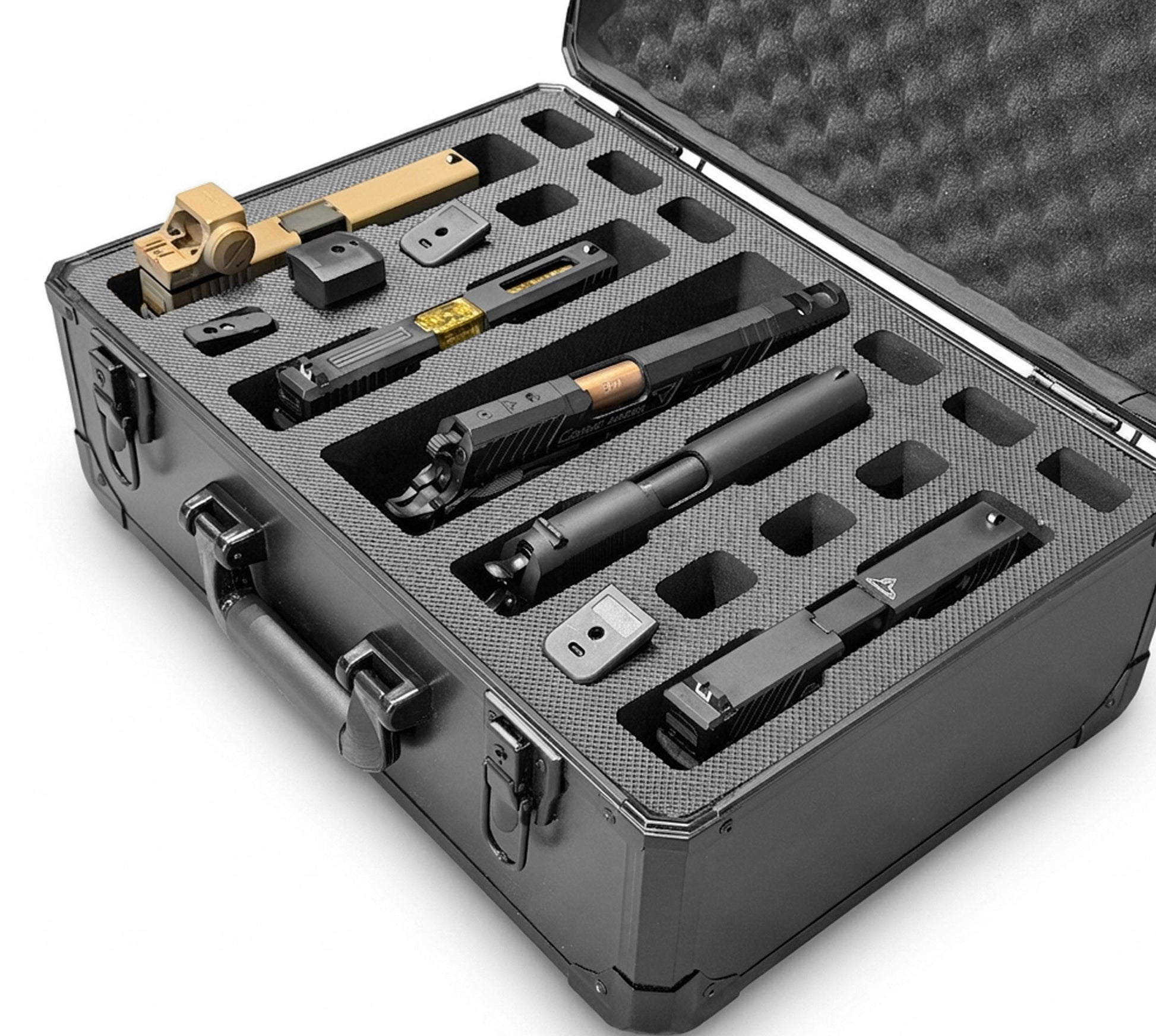 Tactical Hard Carry Case for Pistol Gel Blasters -43cm