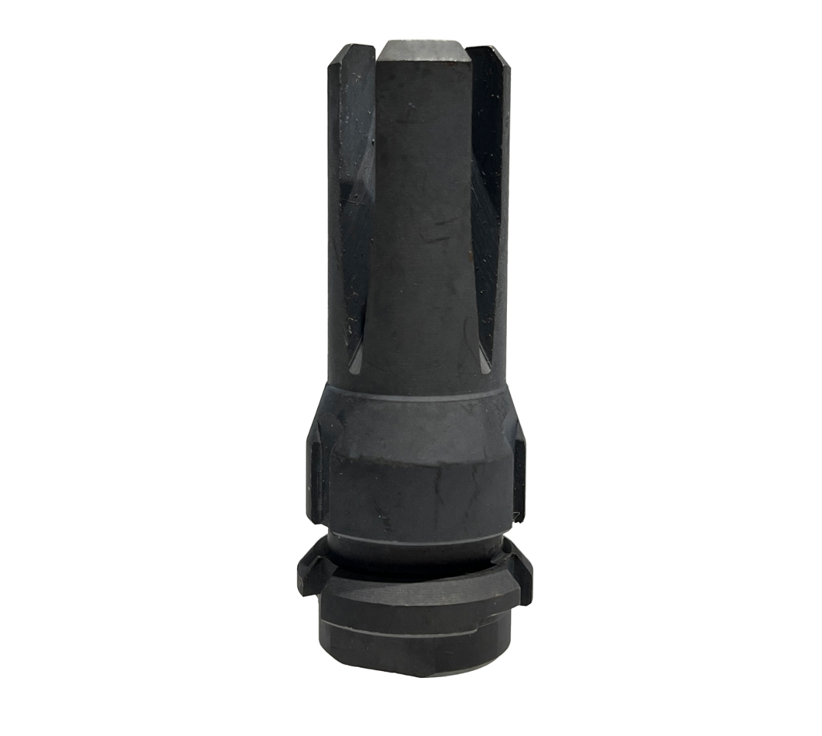 E&C 14mm Negative 4-Prong Gel Blaster Flash Hider - Fits Dead Air Sandman Suppressor