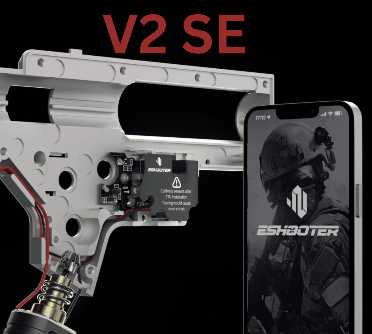 Eshooter KESTREL V2 SE - Backwired Bluetooth MOSFET For Gel Blaster