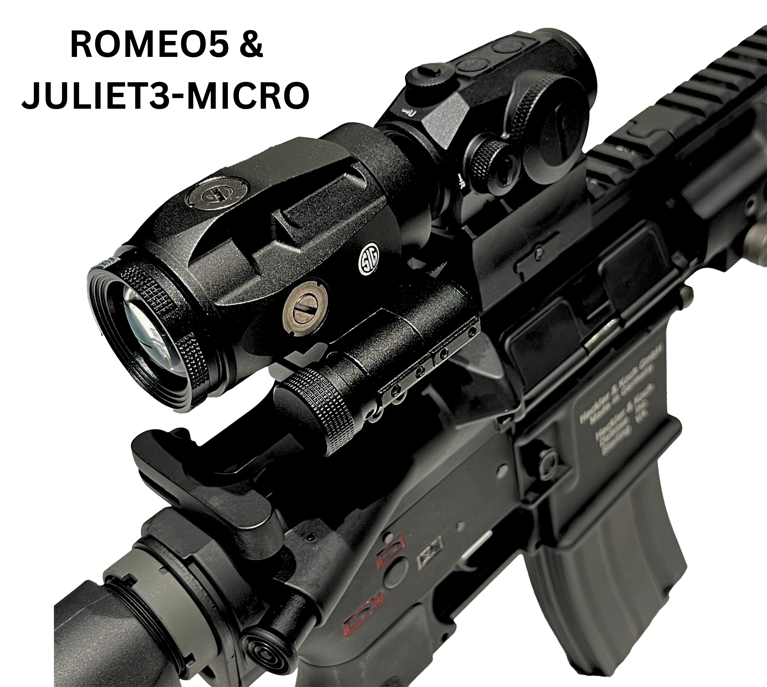 SIG Sauer JULIET3-Micro 3x22mm Gel Blaster Magnifier W/ Push-button Mount