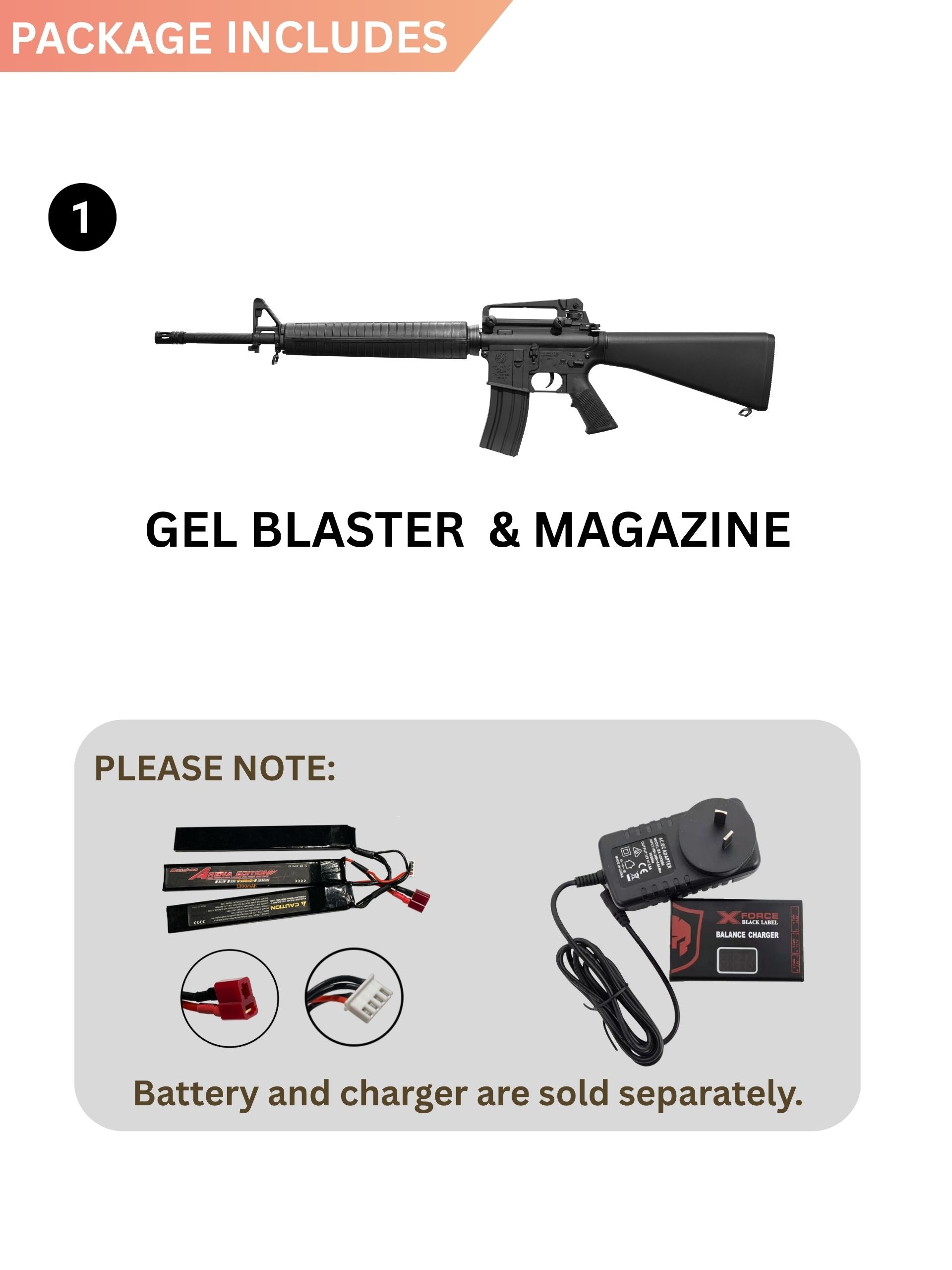 COLT M16A3 AEG Gel Blaster | E&C Ultra Line