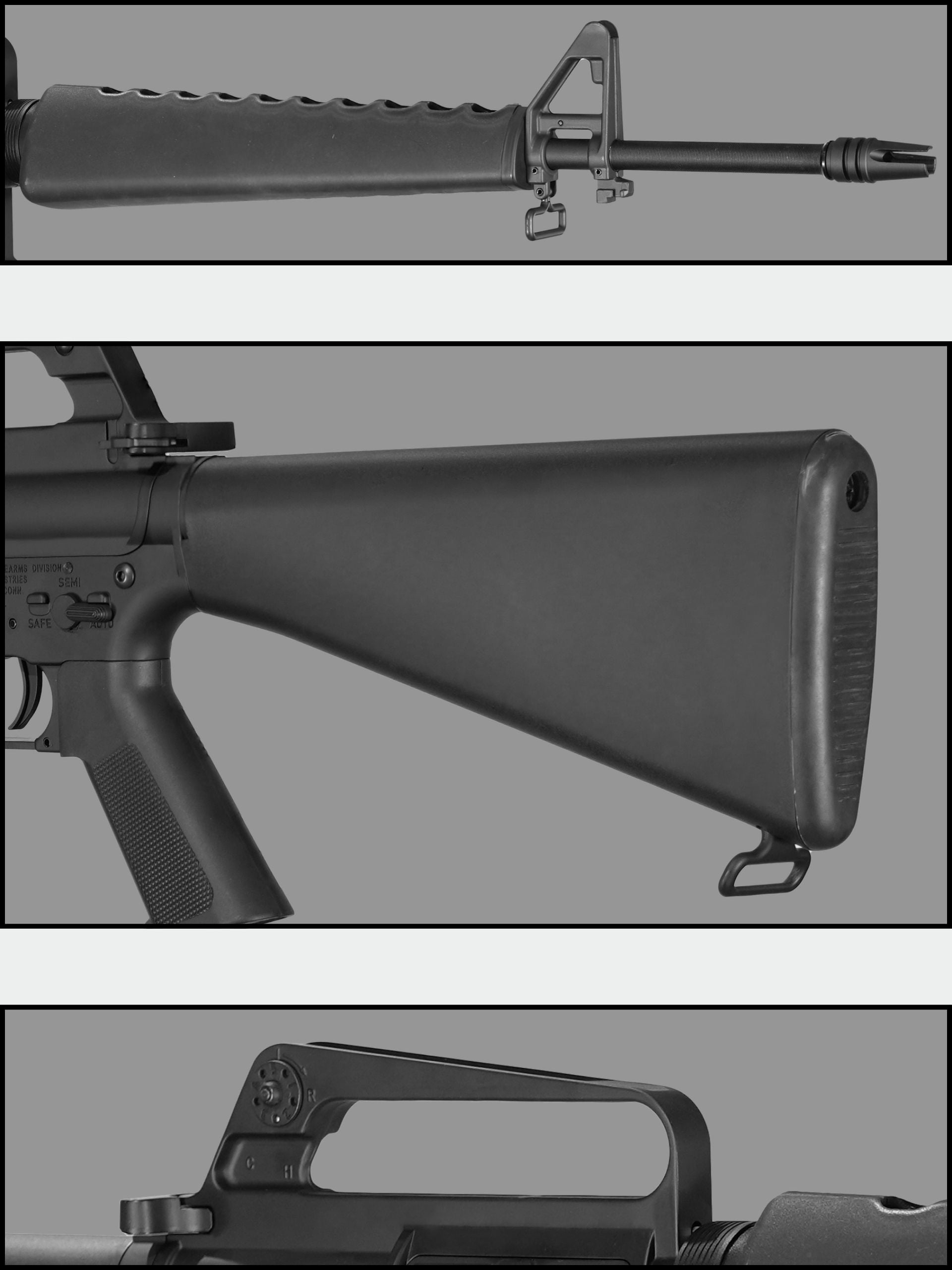 Colt M16 AEG Gel Blaster | E&C Ultra Line