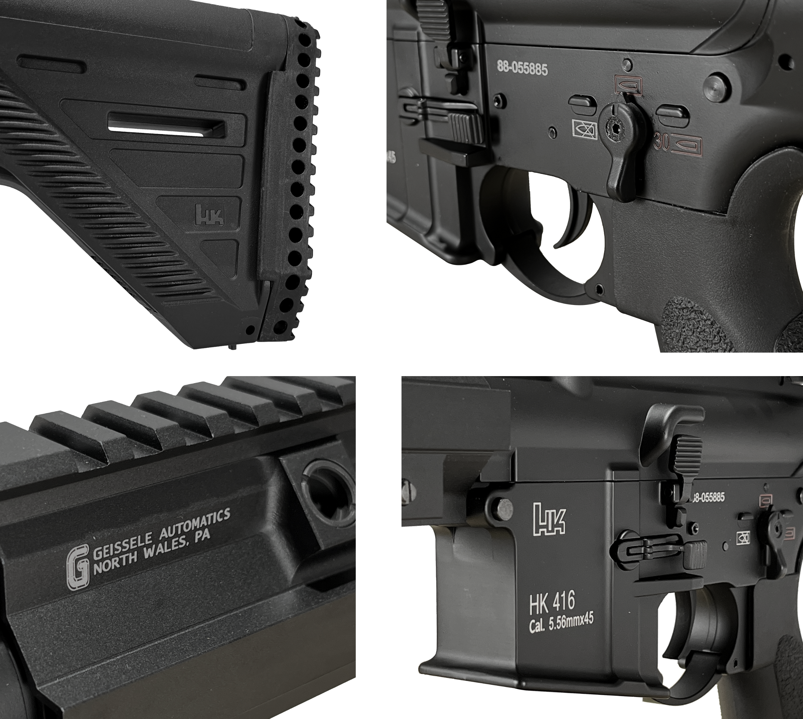 HK416 MK15 AEG Gel Blaster Replica | E&C Ultra Line