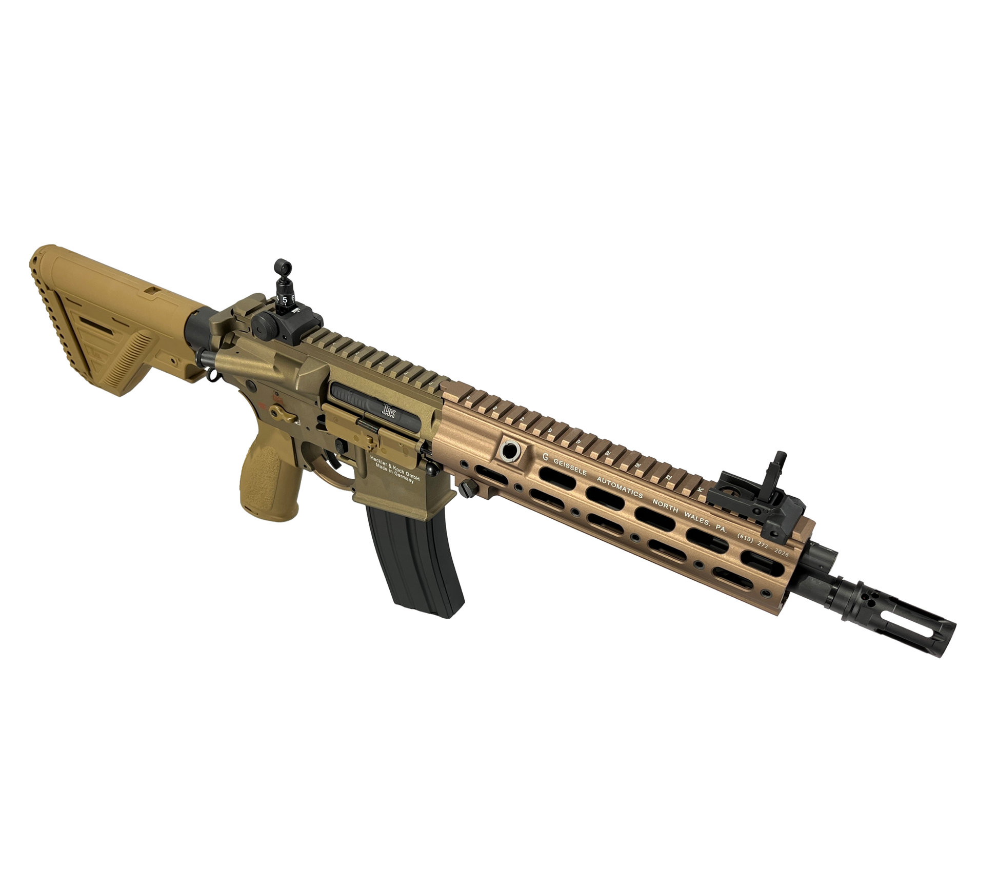 HK416A5 Geissele AEG Gel Blaster Replica | E&C Ultra Line