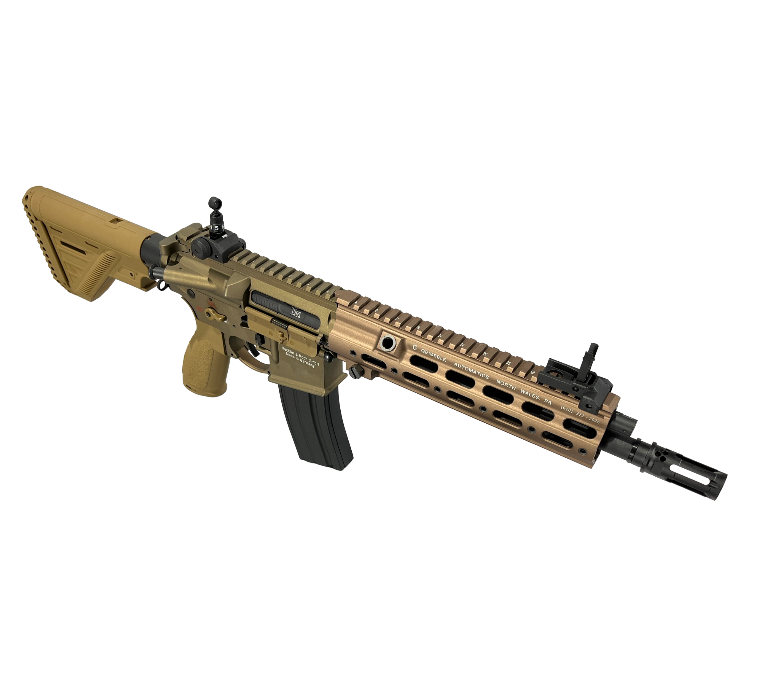 HK416A5 Geissele AEG Gel Blaster Replica | E&C Ultra Line
