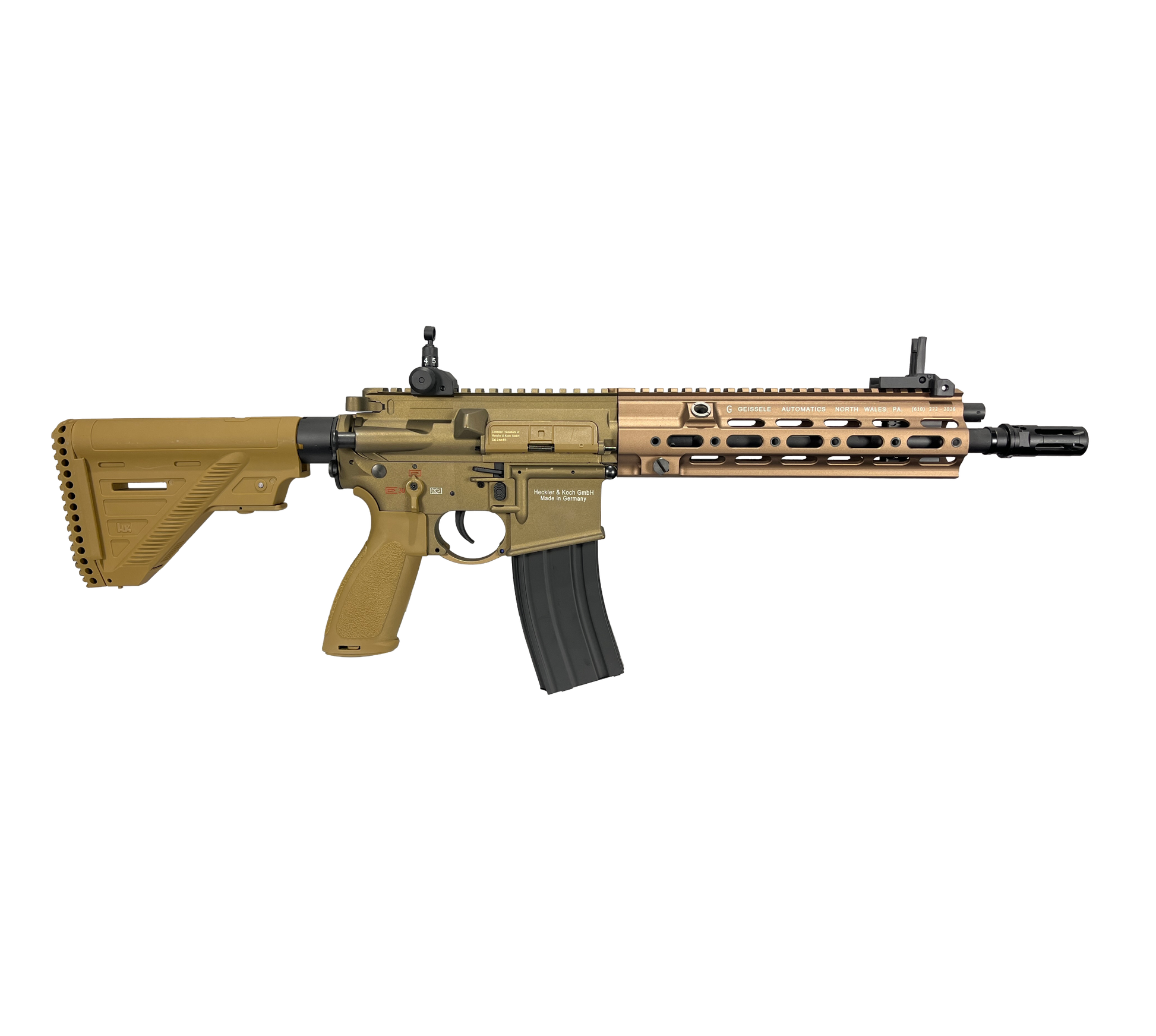 HK416A5 Geissele AEG Gel Blaster Replica | E&C Ultra Line