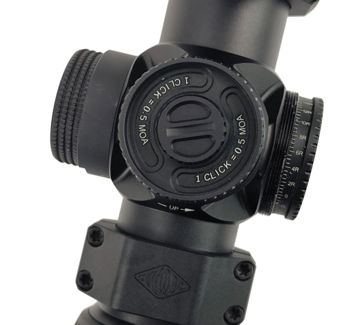 Evolution Gear AMG 1-10X24mm FFP scope with ACRO P-2 Red dot Combo