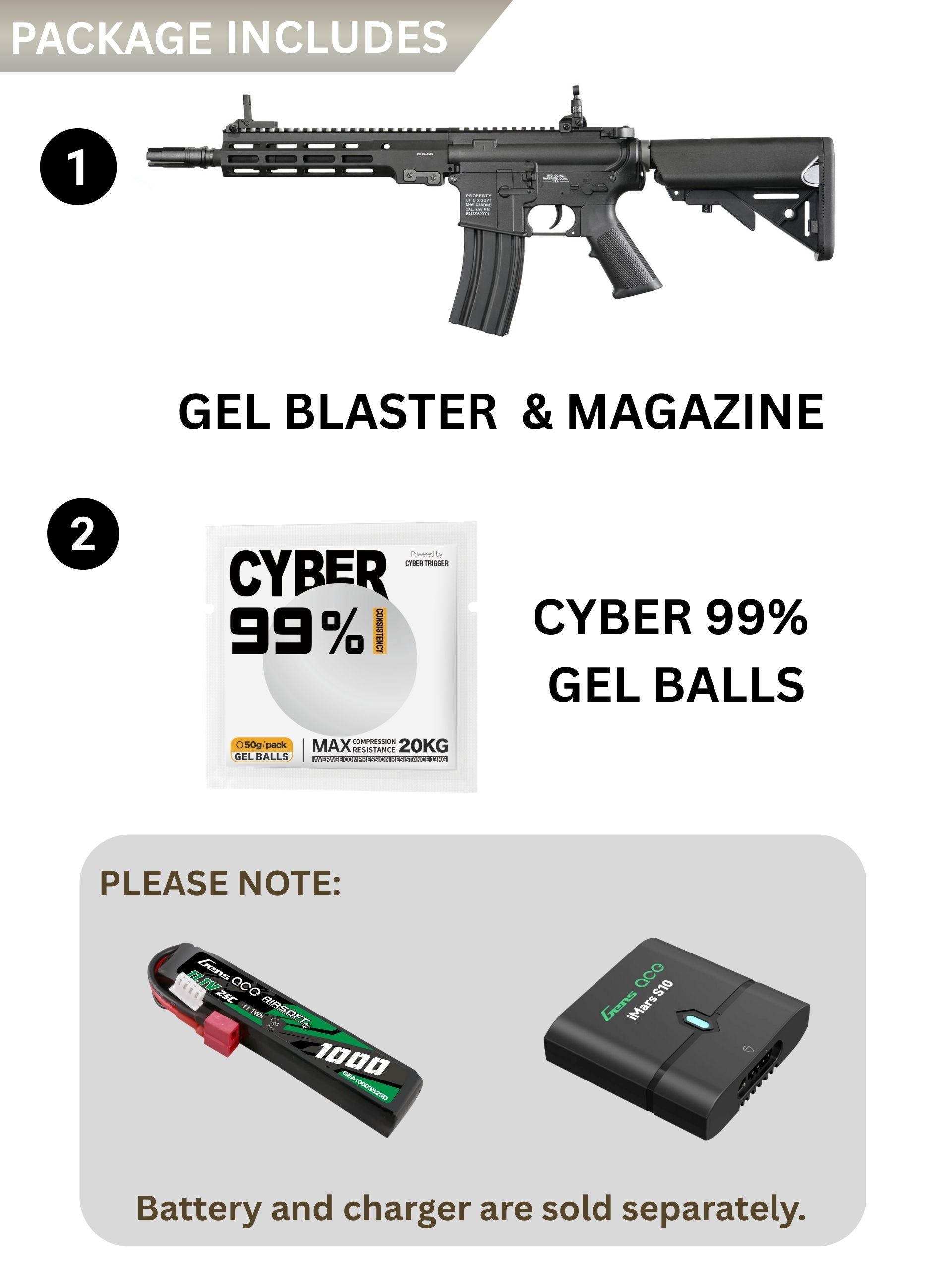 Colt MK16 URGI AEG Gel Blaster | E&C Value Plus