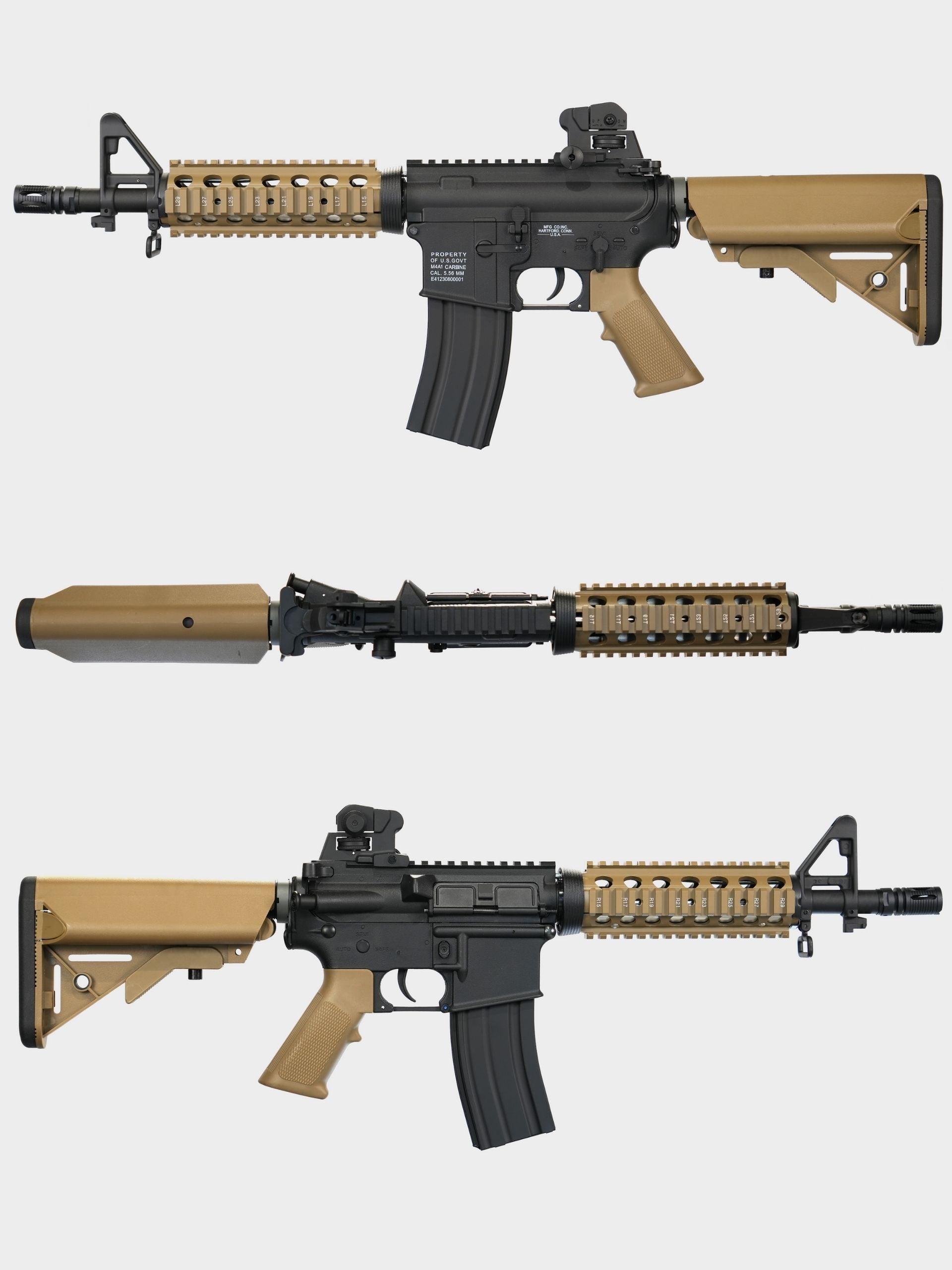 COLT M4A1 AEG Gel Blaster | E&C Value Line - Tan