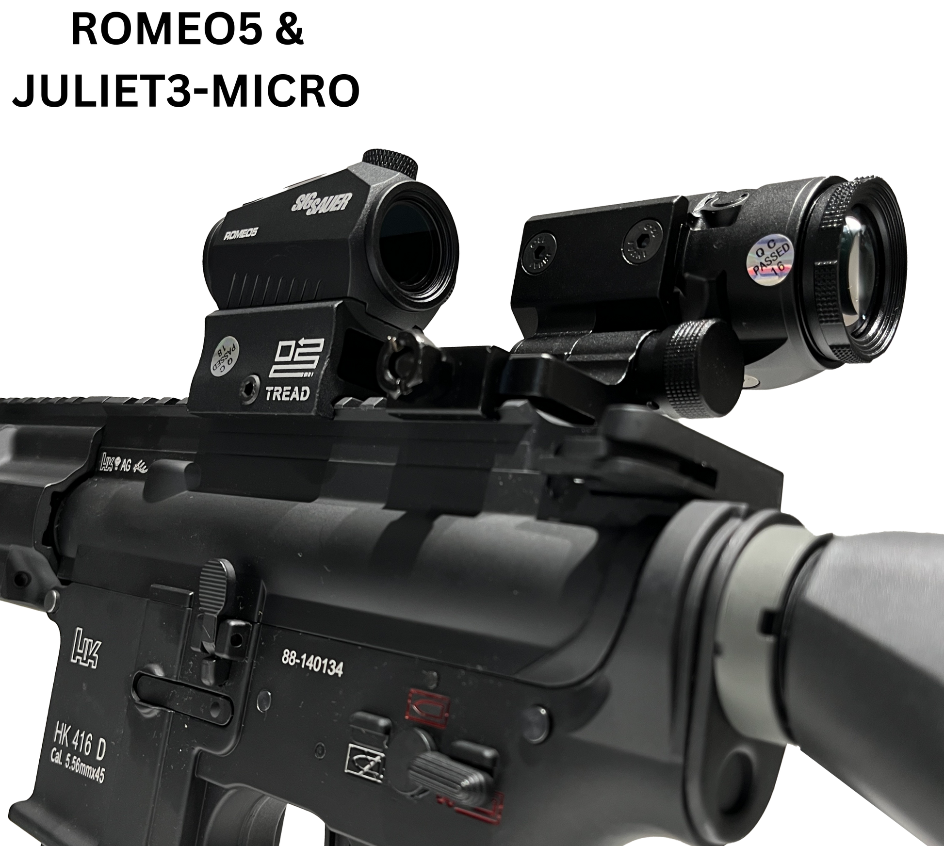 SIG Sauer JULIET3-Micro 3x22mm Gel Blaster Magnifier W/ Push-button Mount